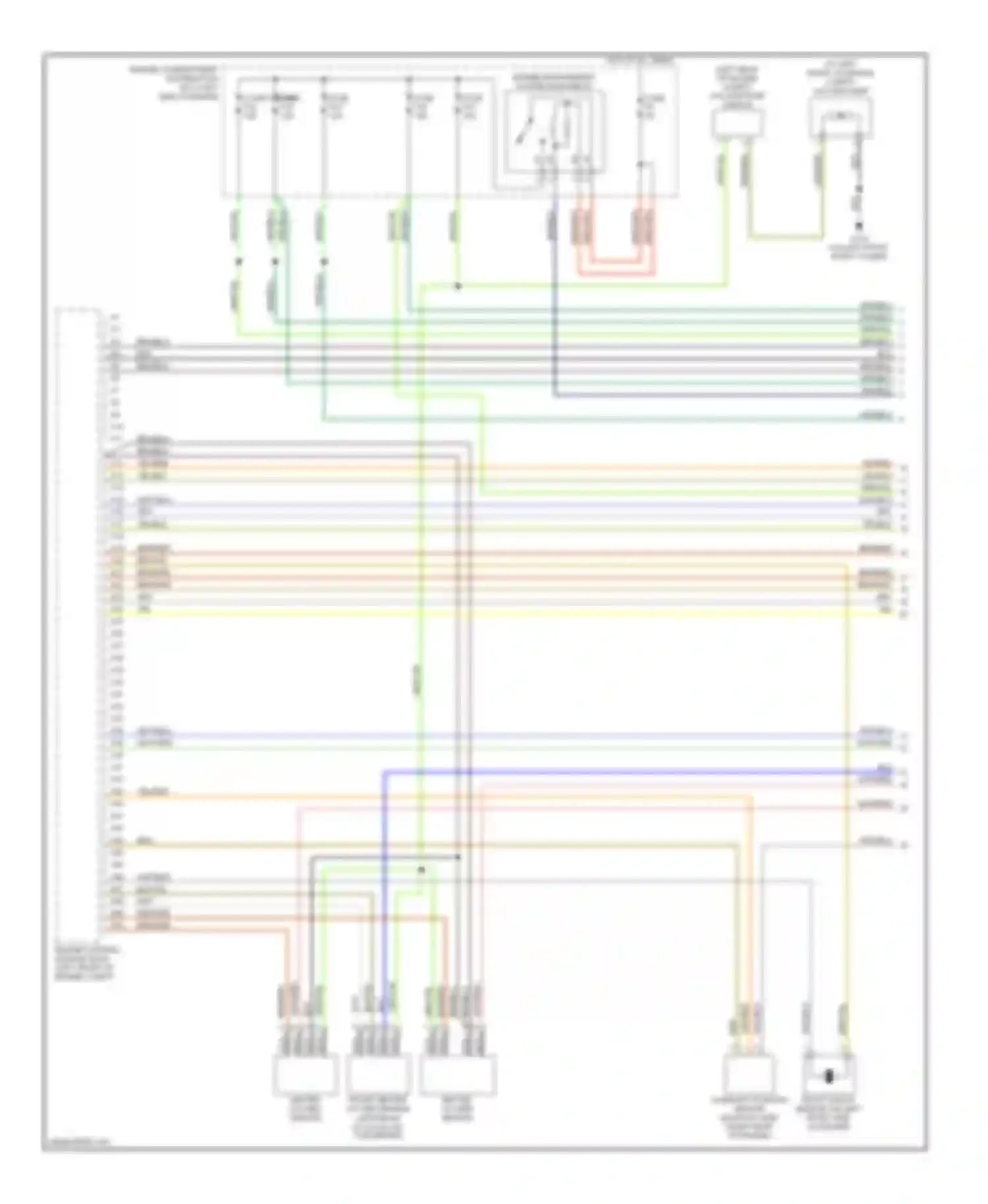 V50 Volvo I (2004-2007): Wiring diagram engine performance 2.4l (1 of 4)