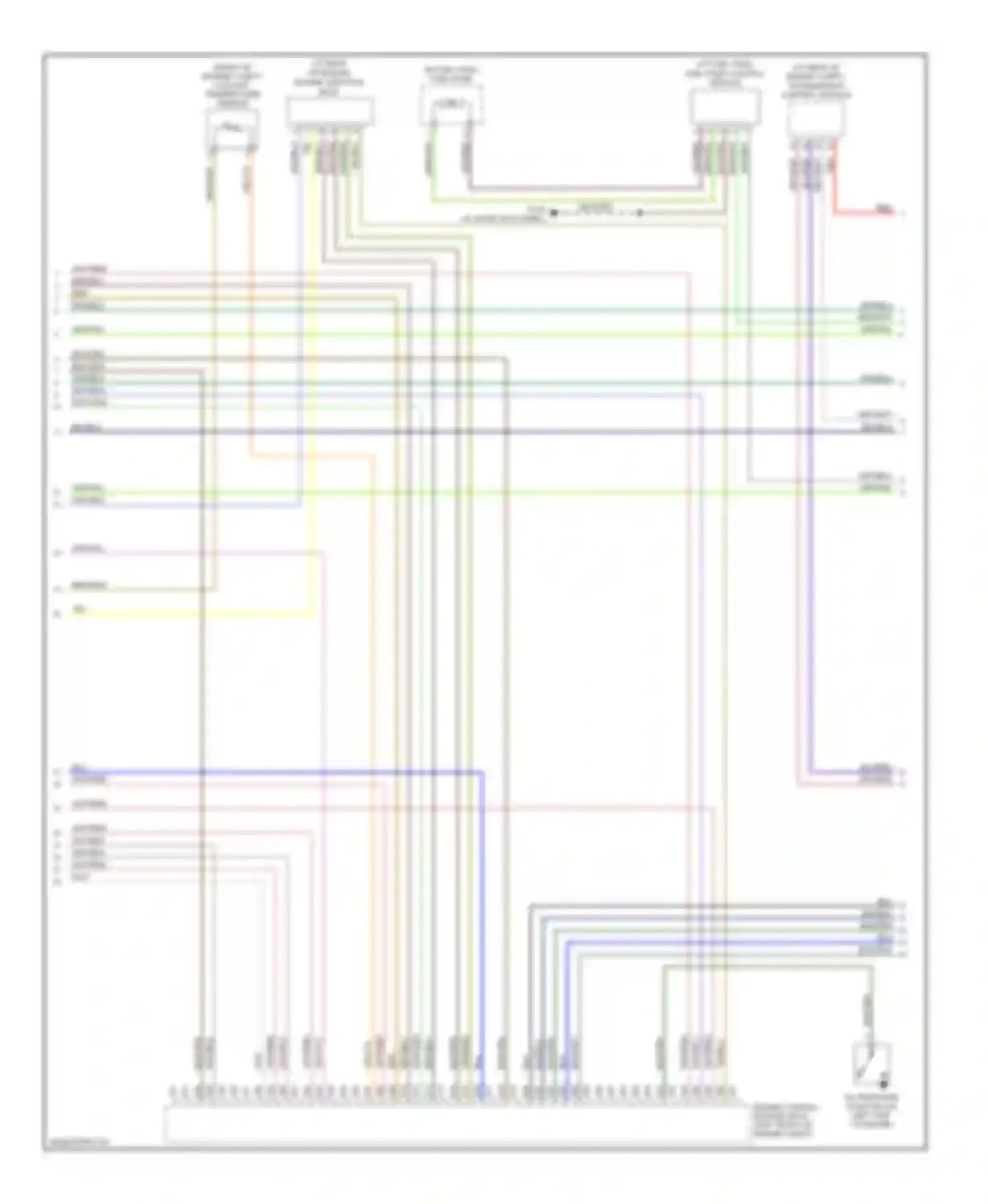 V50 Volvo I (2004-2007): Wiring diagram engine performance 2.4l (3 of 4)