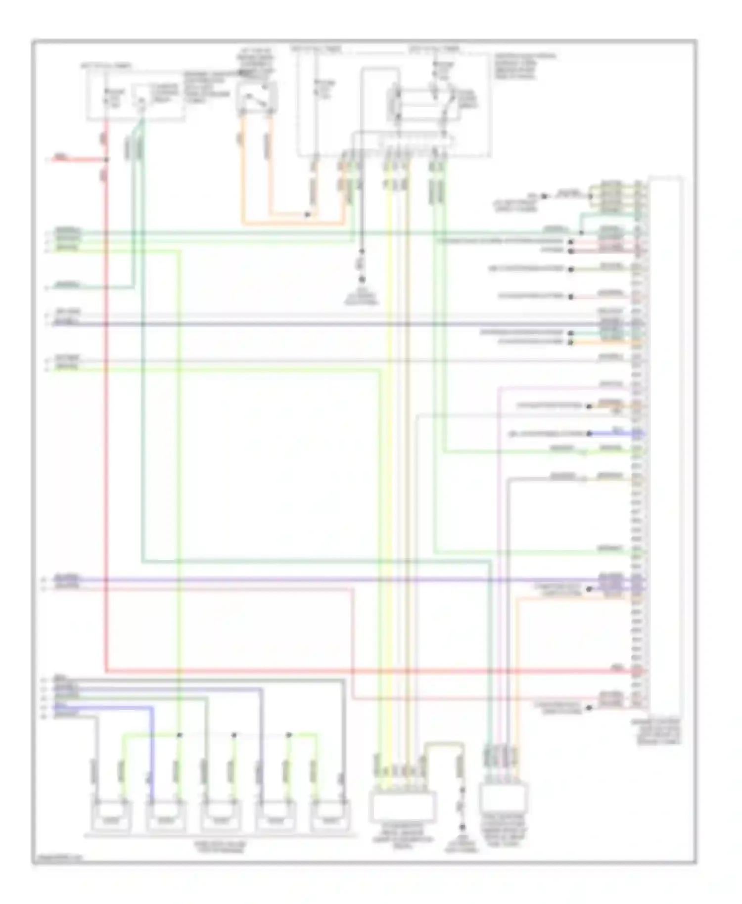 V50 Volvo I (2004-2007): Wiring diagram engine performance 2.4l (4 of 4)