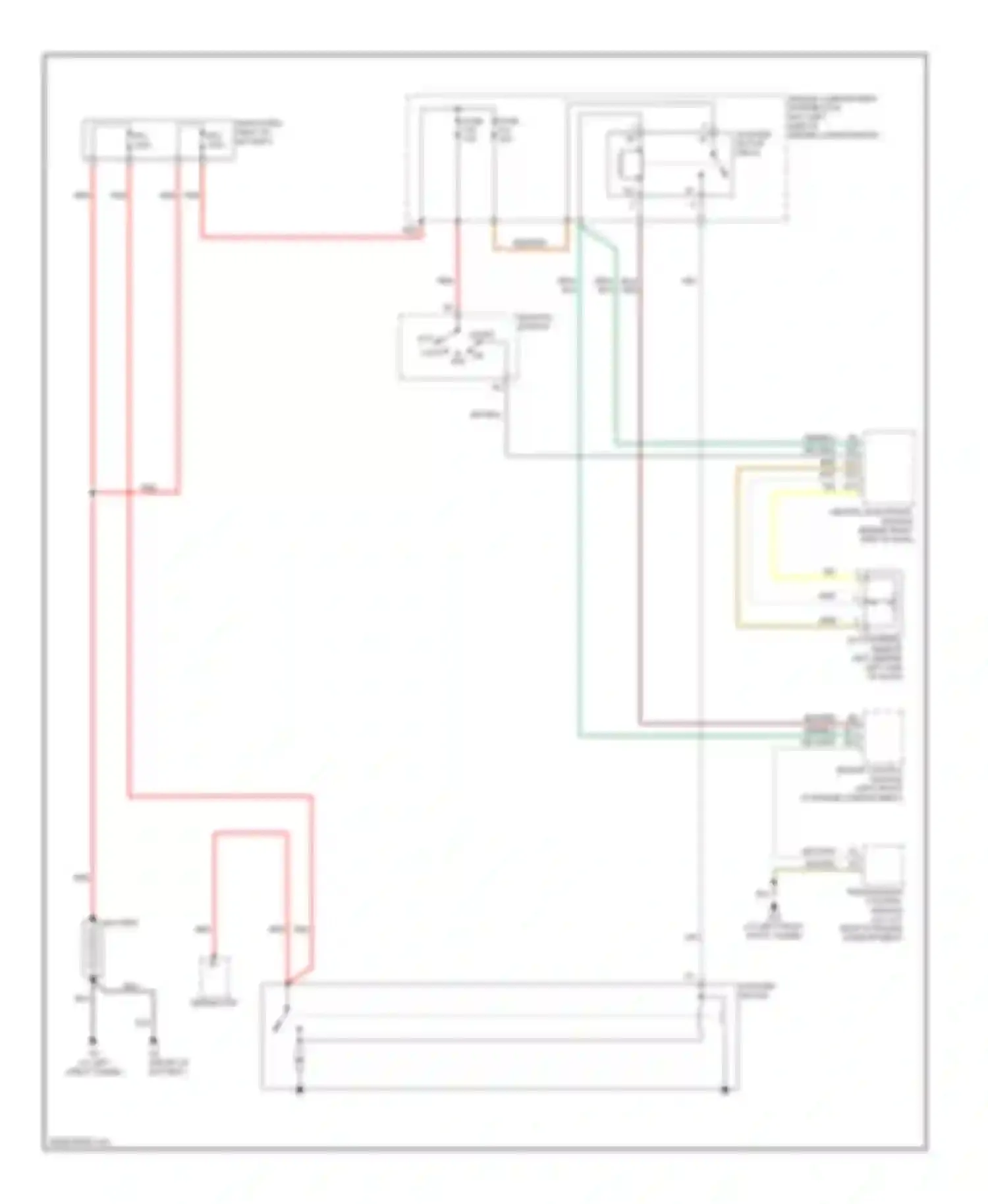 V50 Volvo I (2004-2007): Starting circuit