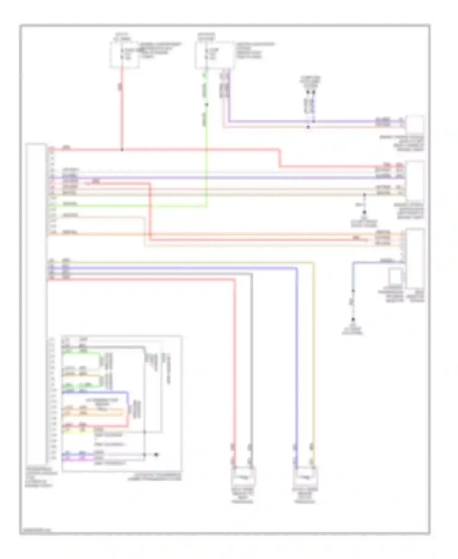 V50 Volvo I (2004-2007): Transmission circuit