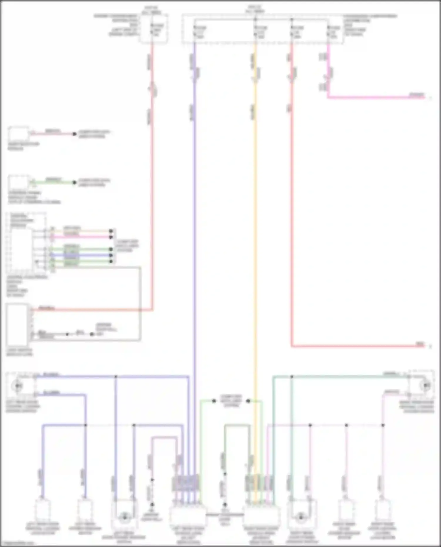 Wiring diagram computer data lines system for Volvo V60 Cross Country I (2014-2018) (7 of 70)