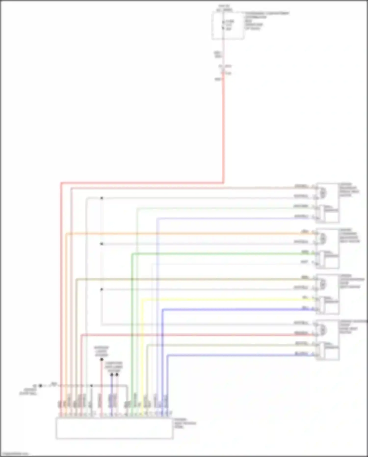 Wiring diagram computer data lines system for Volvo V60 Cross Country I (2014-2018) (52 of 70)
