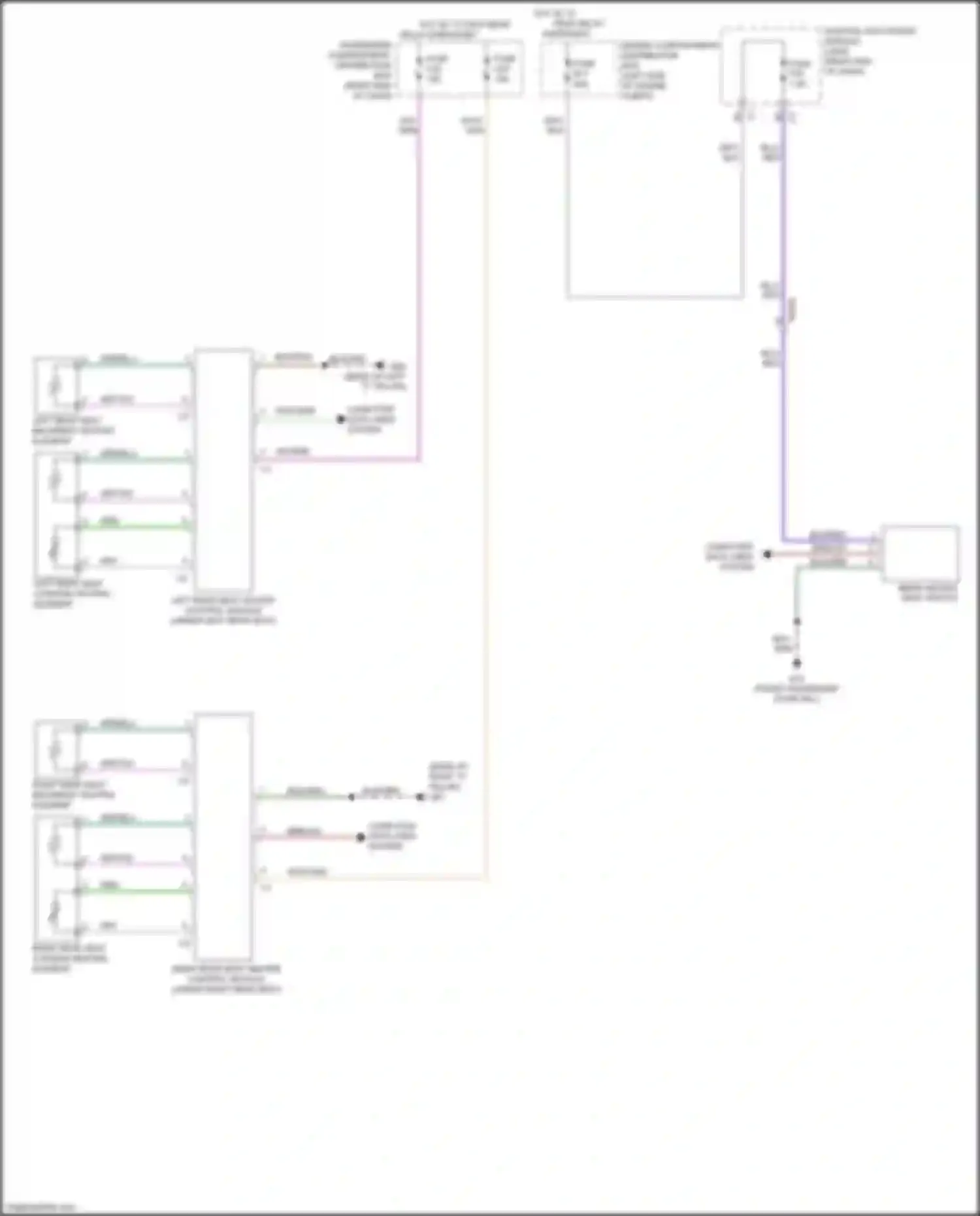 Wiring diagram computer data lines system for Volvo V60 Cross Country I (2014-2018) (39 of 70)