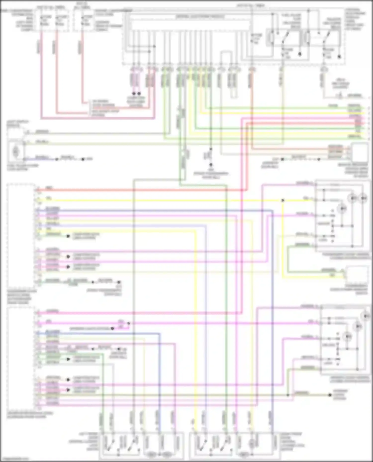 Wiring diagram computer data lines system for Volvo V60 Cross Country I (2014-2018) (58 of 70)