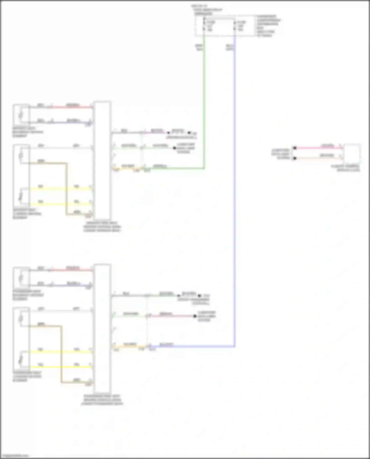 Wiring diagram computer data lines system for Volvo V60 Cross Country I (2014-2018) (34 of 70)