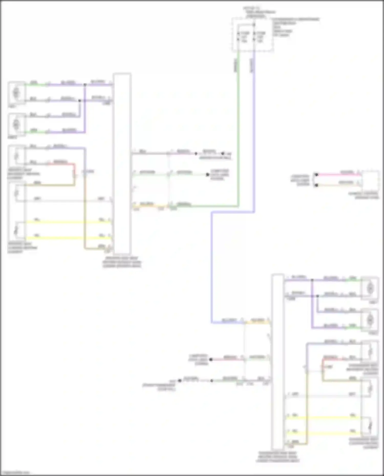 Wiring diagram computer data lines system for Volvo V60 Cross Country I (2014-2018) (33 of 70)