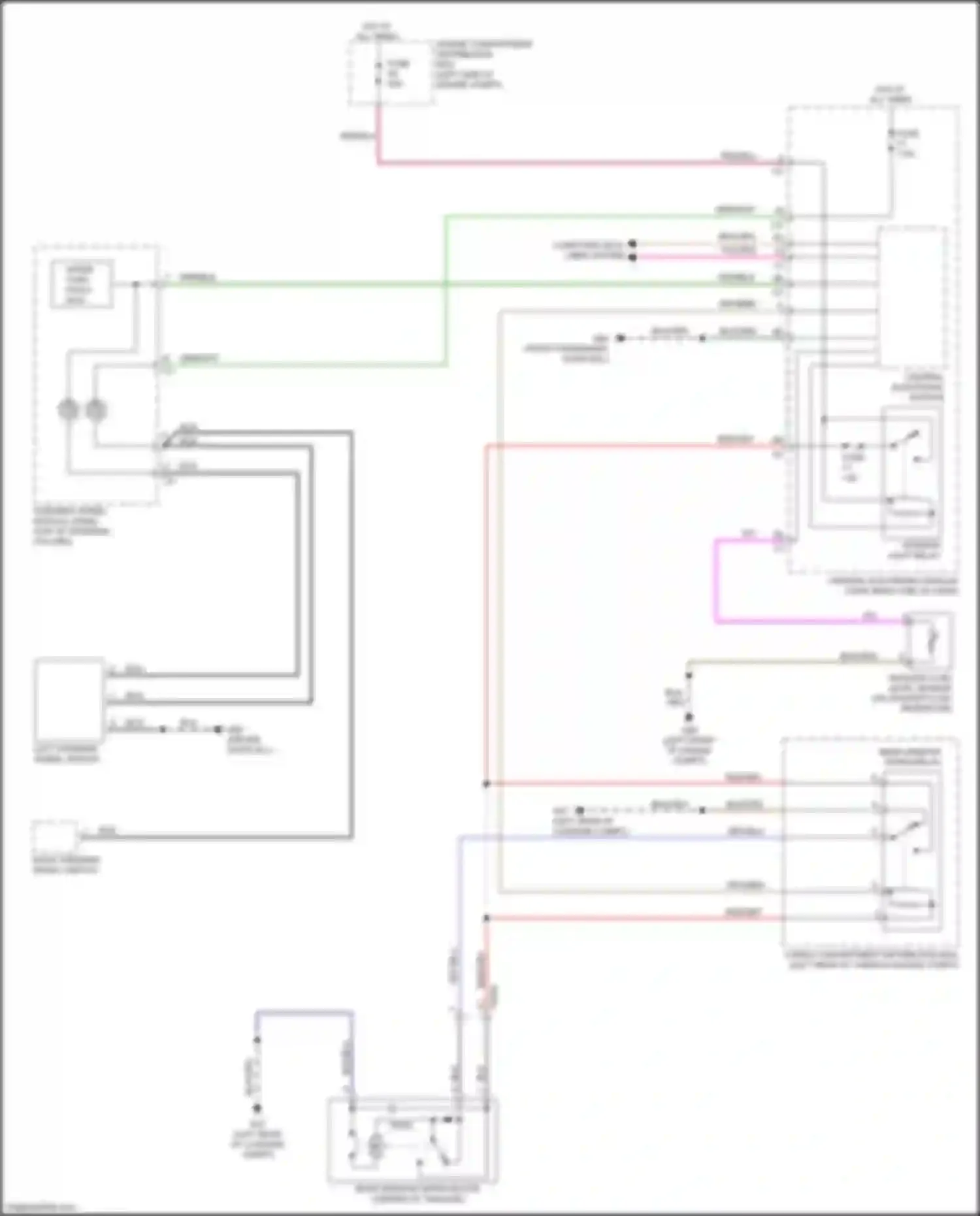 Wiring diagram computer data lines system for Volvo V60 Cross Country I (2014-2018) (40 of 70)