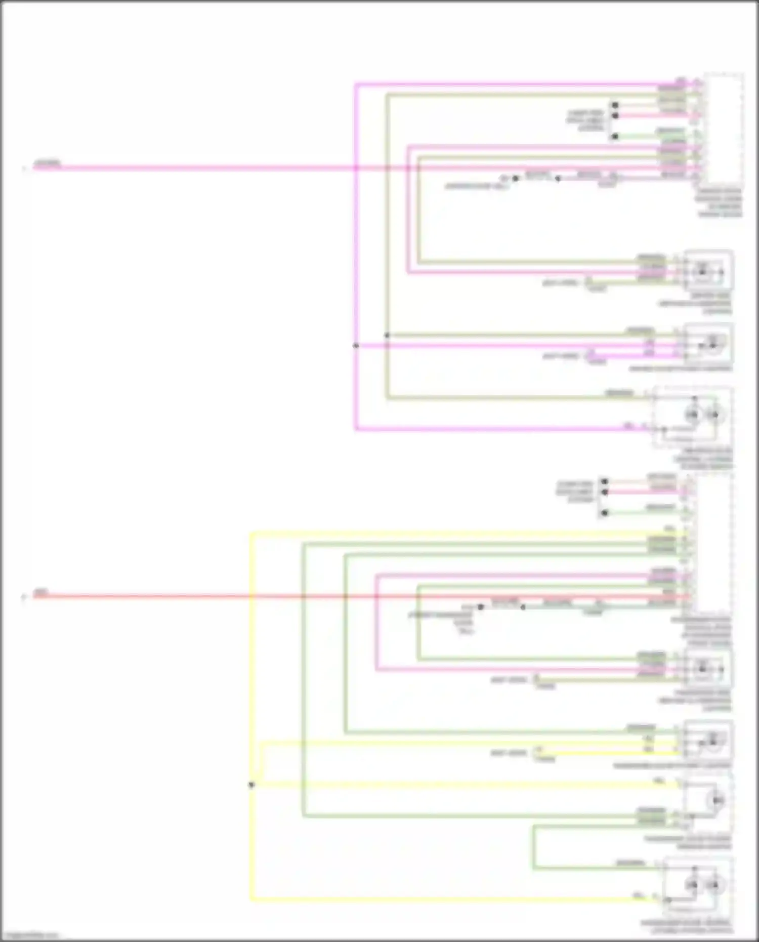 Wiring diagram computer data lines system for Volvo V60 Cross Country I (2014-2018) (8 of 70)