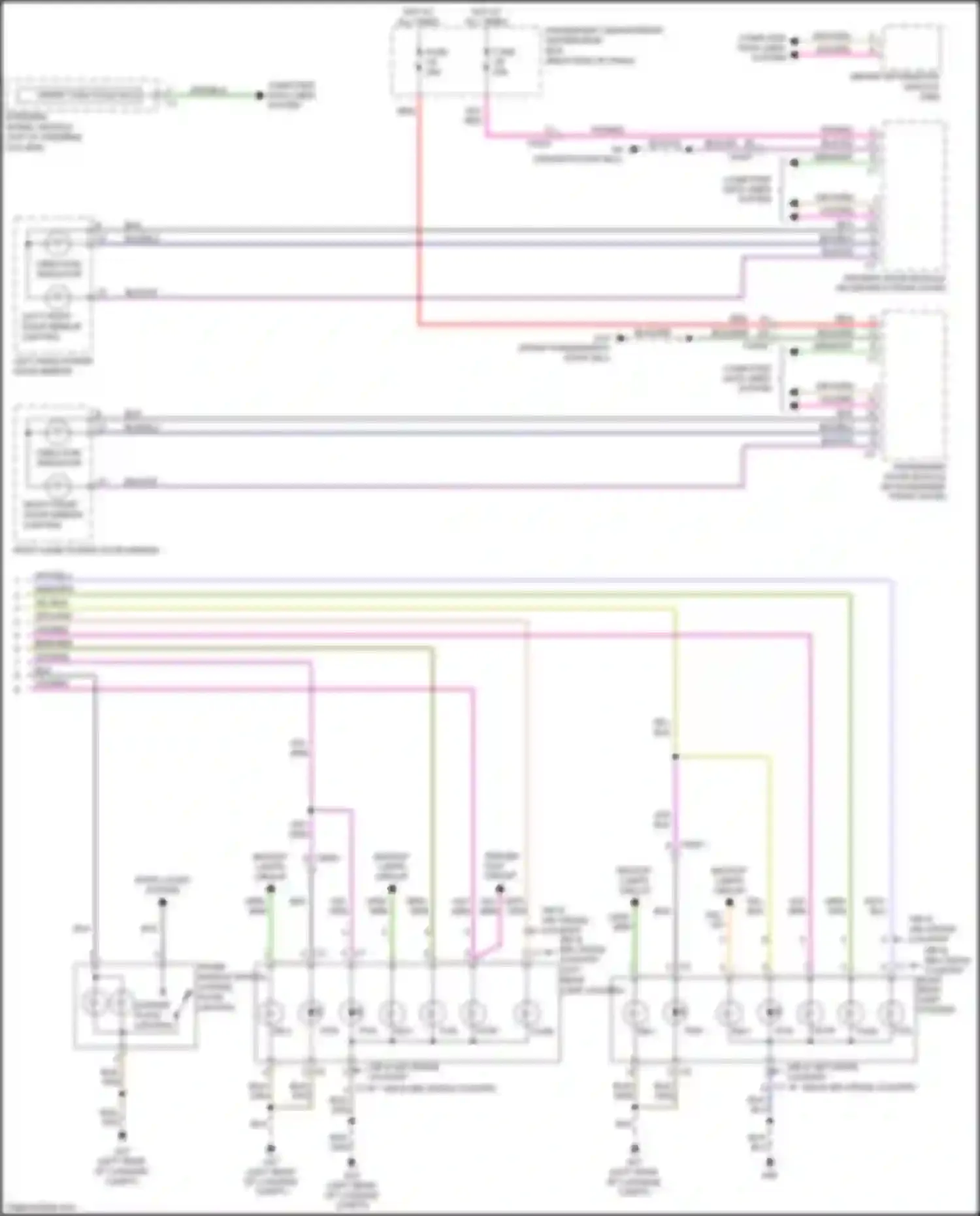 Wiring diagram computer data lines system for Volvo V60 Cross Country I (2014-2018) (16 of 70)