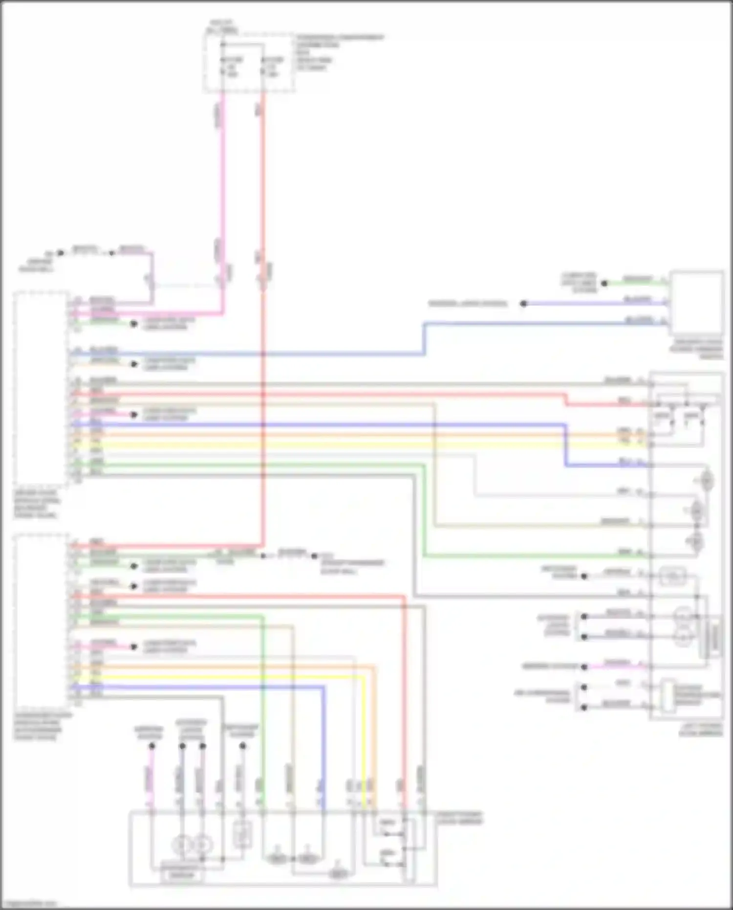 Wiring diagram computer data lines system for Volvo V60 Cross Country I (2014-2018) (56 of 70)