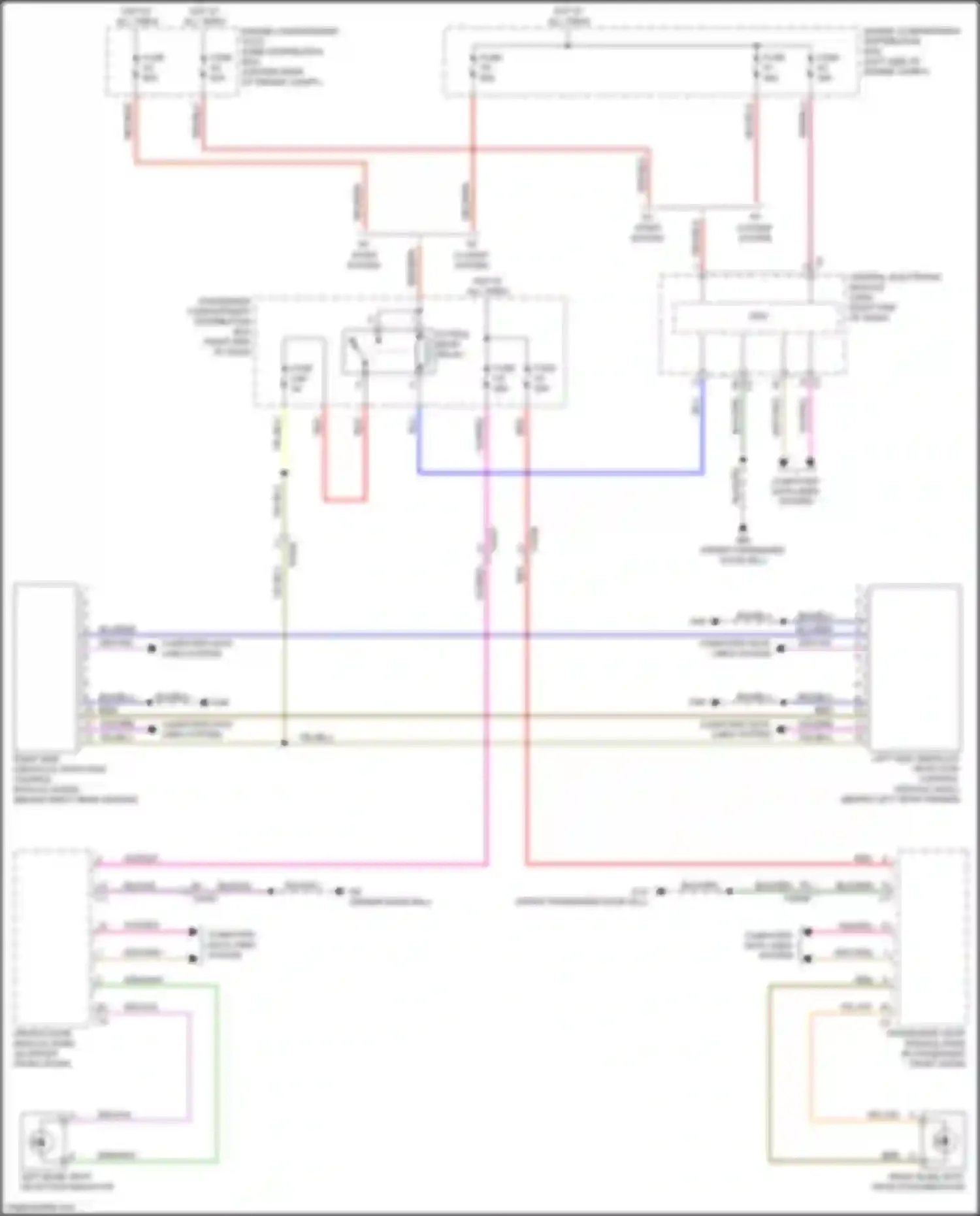 Wiring diagram computer data lines system for Volvo V60 Cross Country I (2014-2018) (22 of 70)