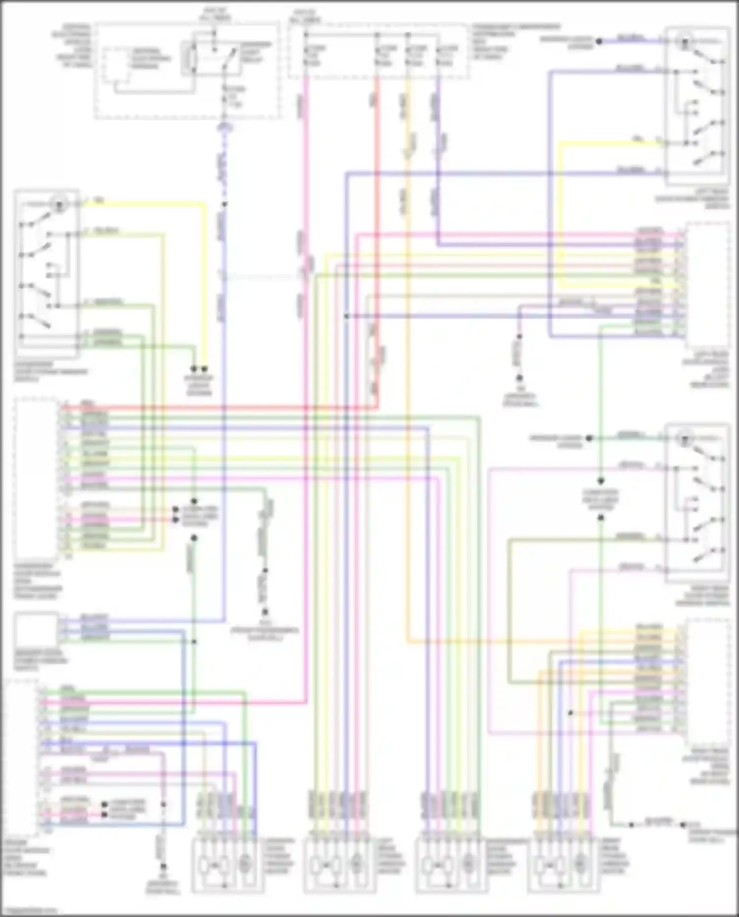 Wiring diagram computer data lines system for Volvo V60 Cross Country I (2014-2018) (17 of 70)