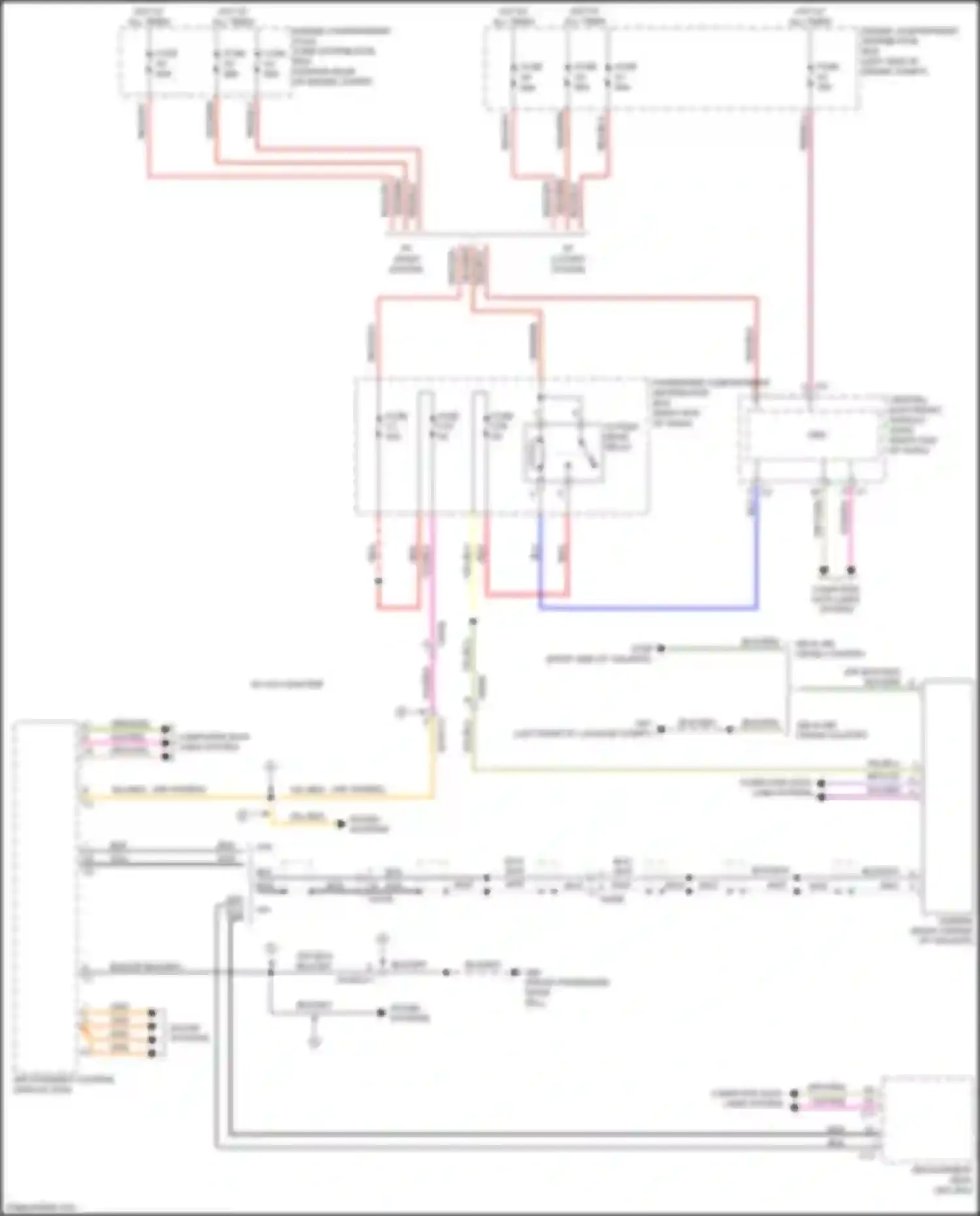 Wiring diagram computer data lines system for Volvo V60 Cross Country I (2014-2018) (26 of 70)