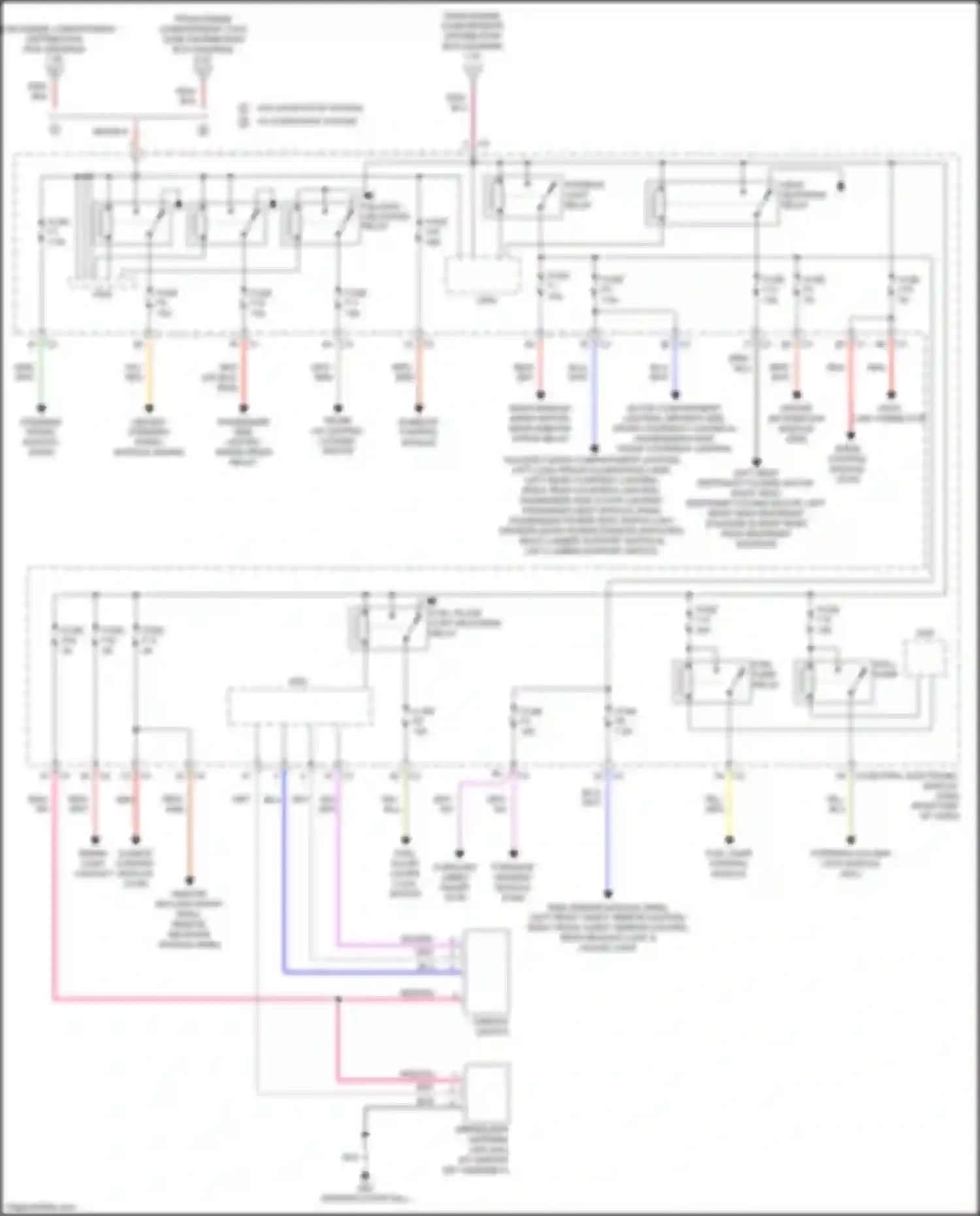 Wiring diagram data link connector for Volvo V60 Cross Country I (2014-2018) (1 of 1)