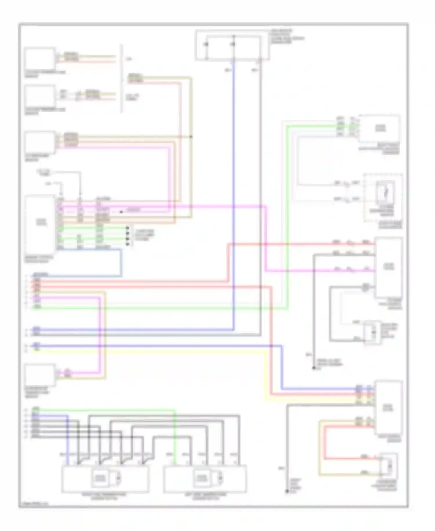 V70 Volvo II (2000-2004): Automatic a/c circuit (2 of 2)