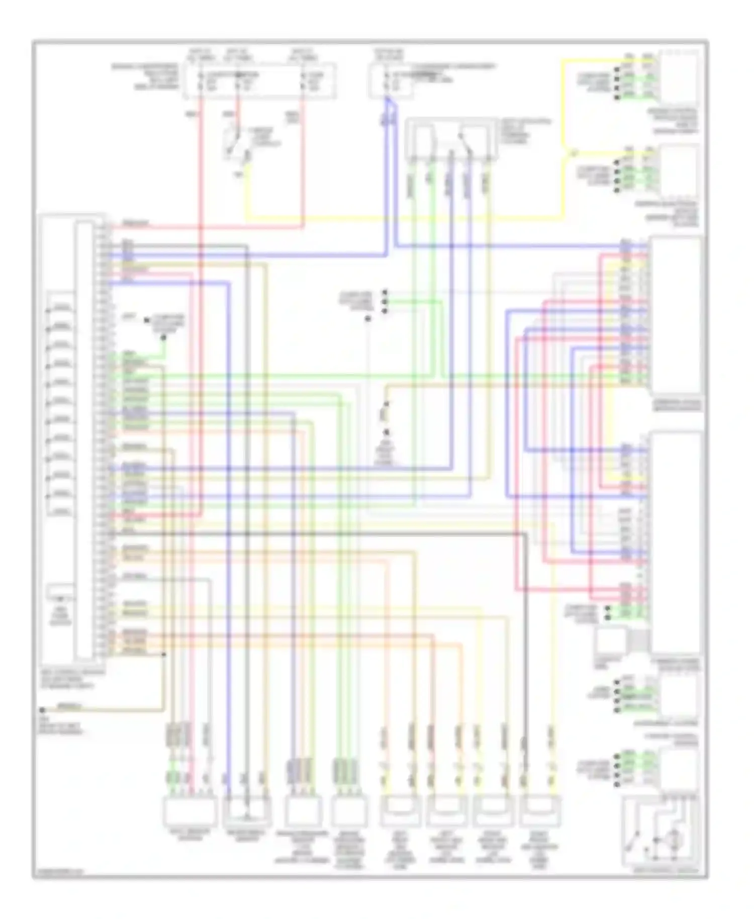 V70 Volvo II (2000-2004): Anti-lock brake circuits, with dynamic stability control