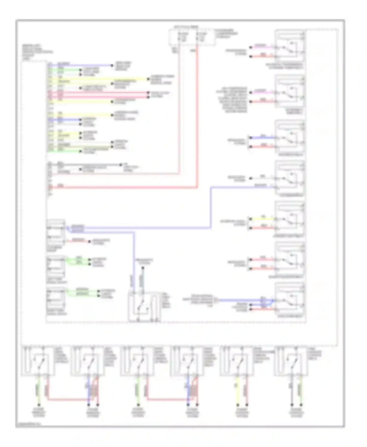V70 Volvo II (2000-2004): Central electronic module (2 of 2)