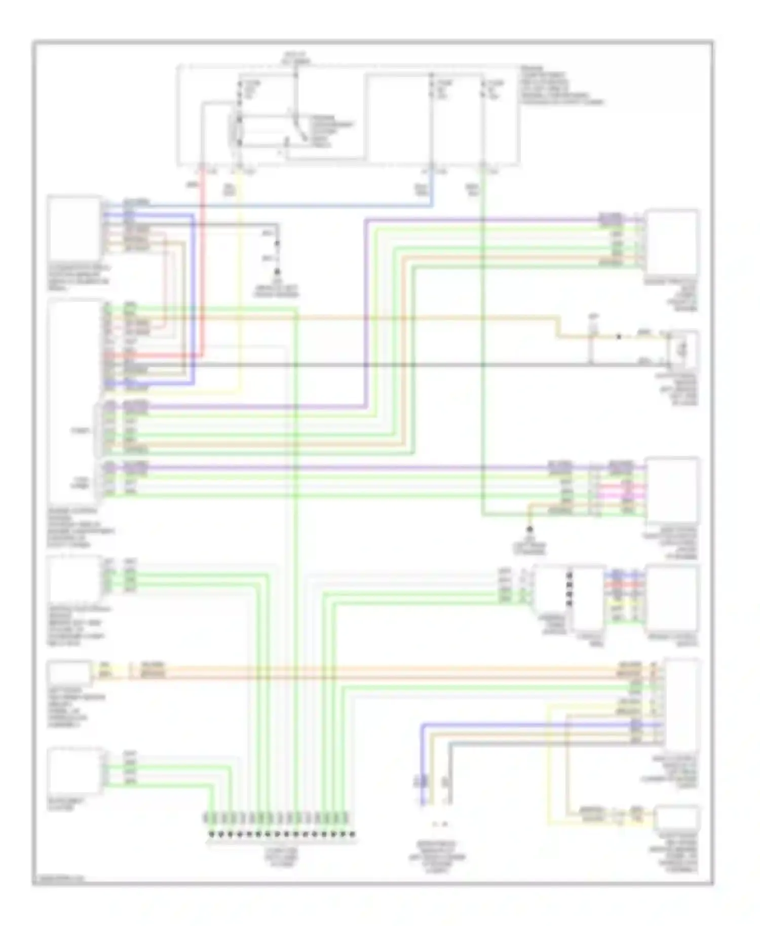 V70 Volvo II (2000-2004): Cruise control circuit