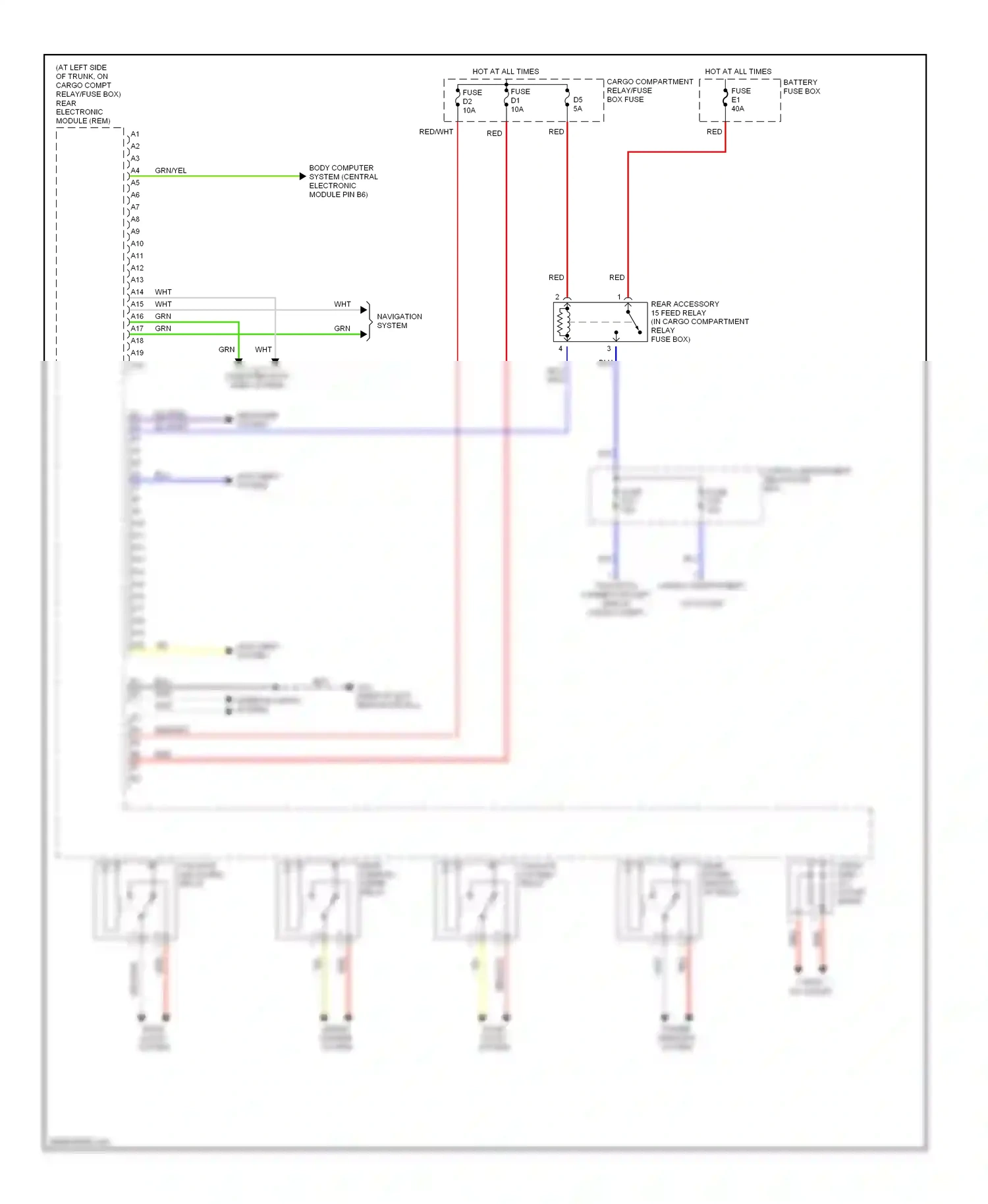 Volvo V70 II (2000-2004) computer data lines system wiring diagram  (10 of 52)