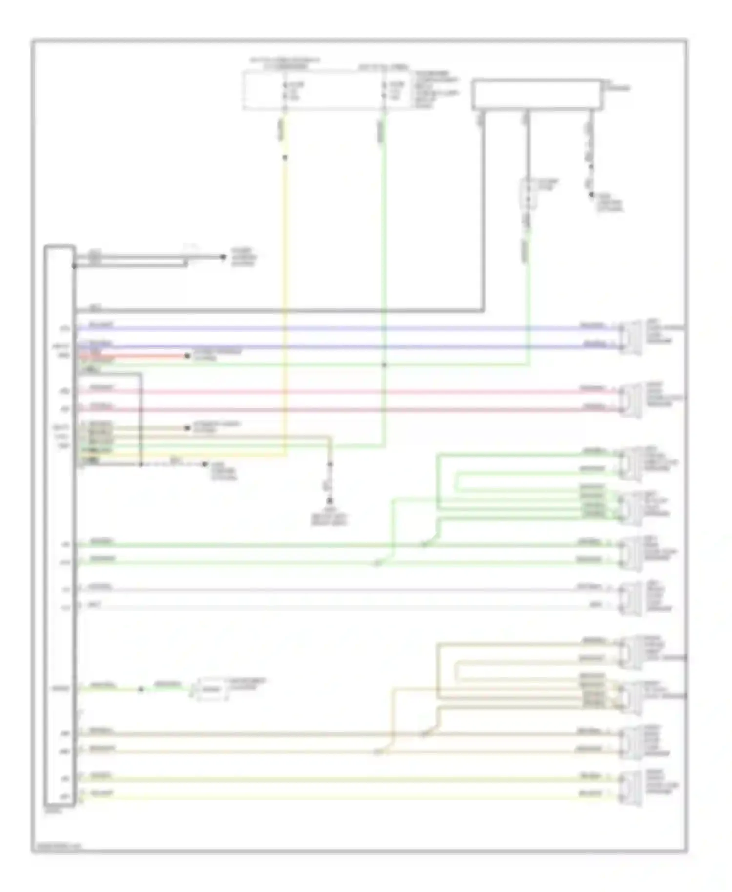 V90 Volvo I (1997-2000): Radio circuits
