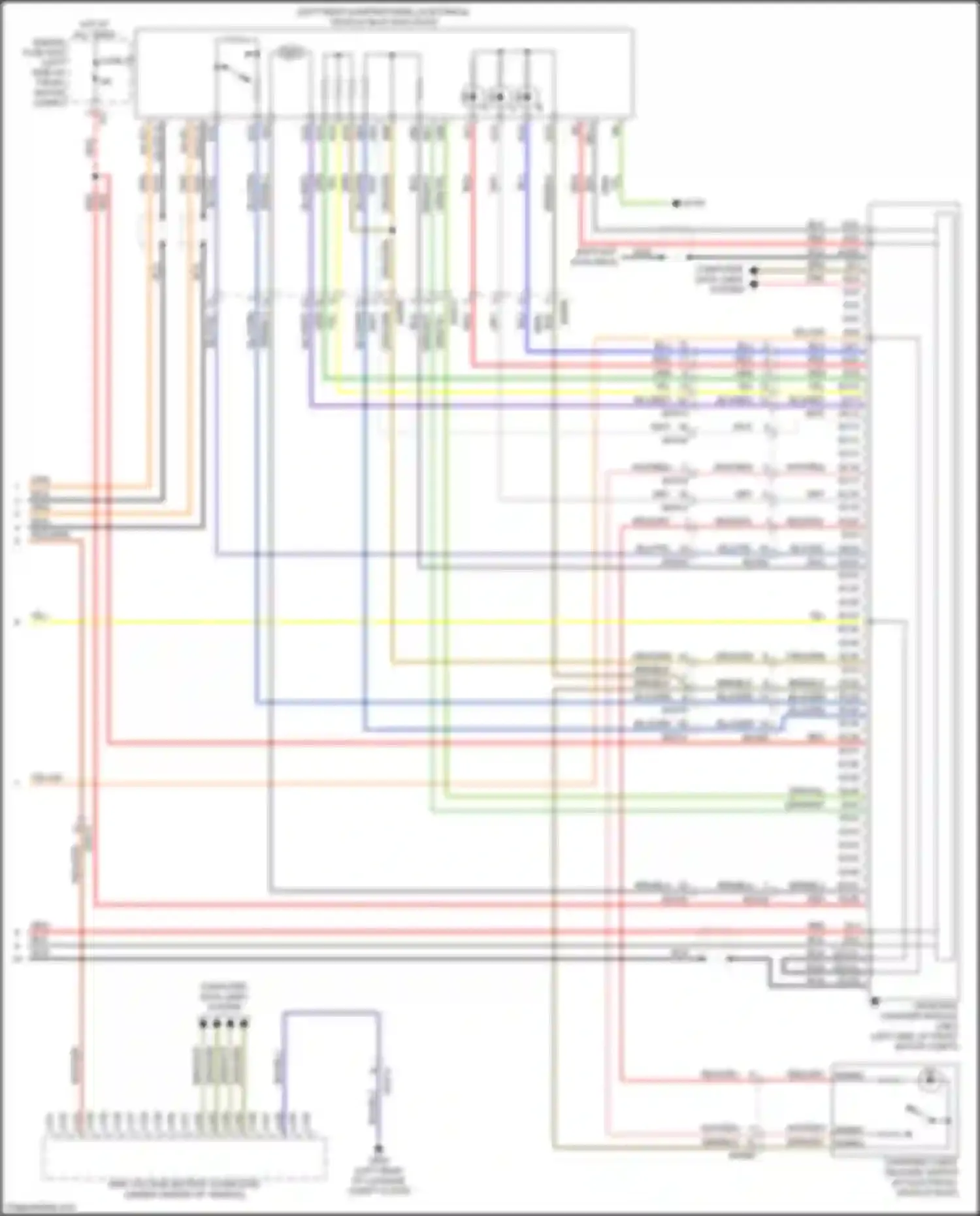 Car Wiring Diagrams for XC40 Volvo I facelift (2022-2024): Wiring diagram engine performance electric (18 of 18)
