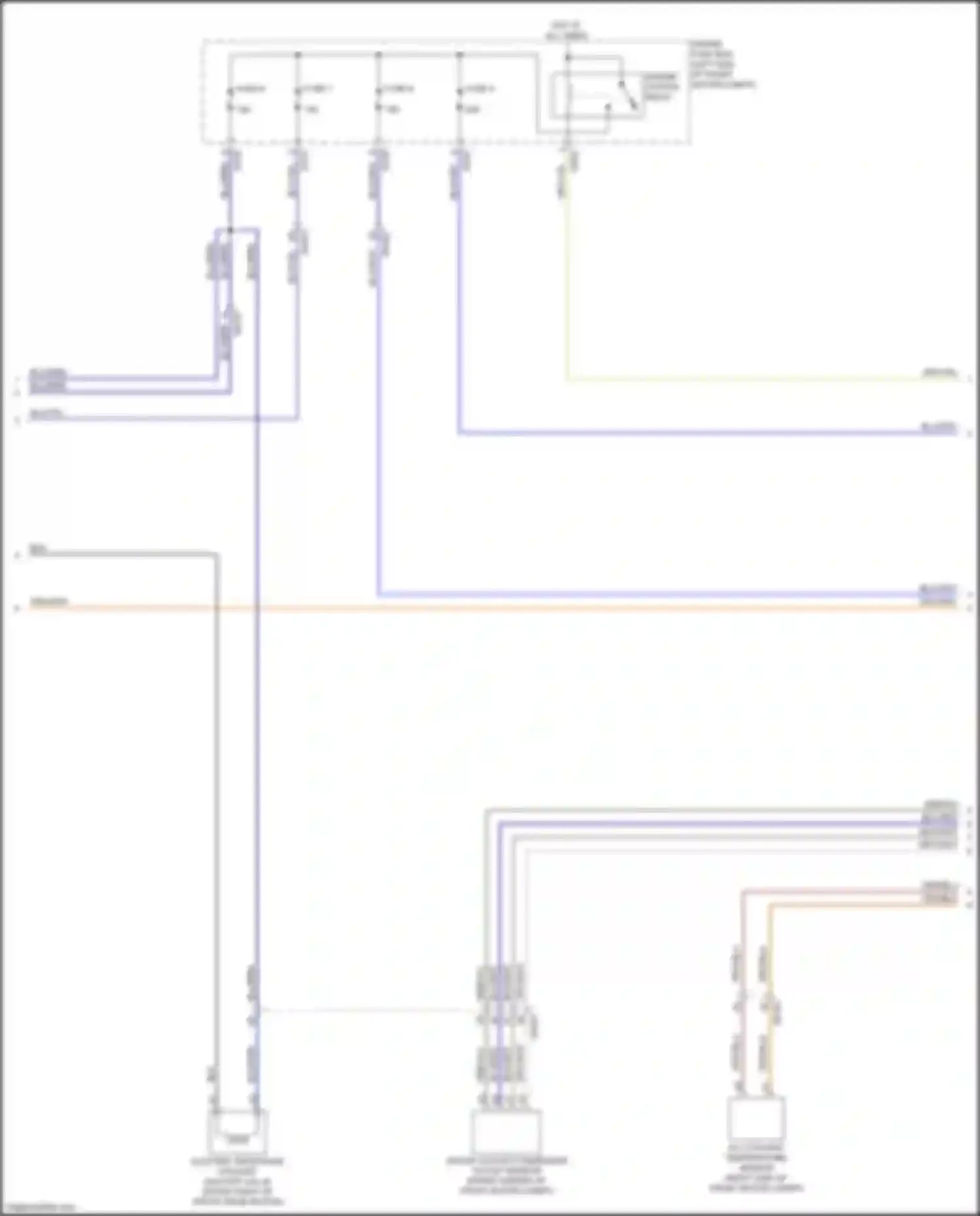 Wiring diagram a/c coolant temperature sensor for Volvo XC40 I facelift (2022-2024) (2 of 2)