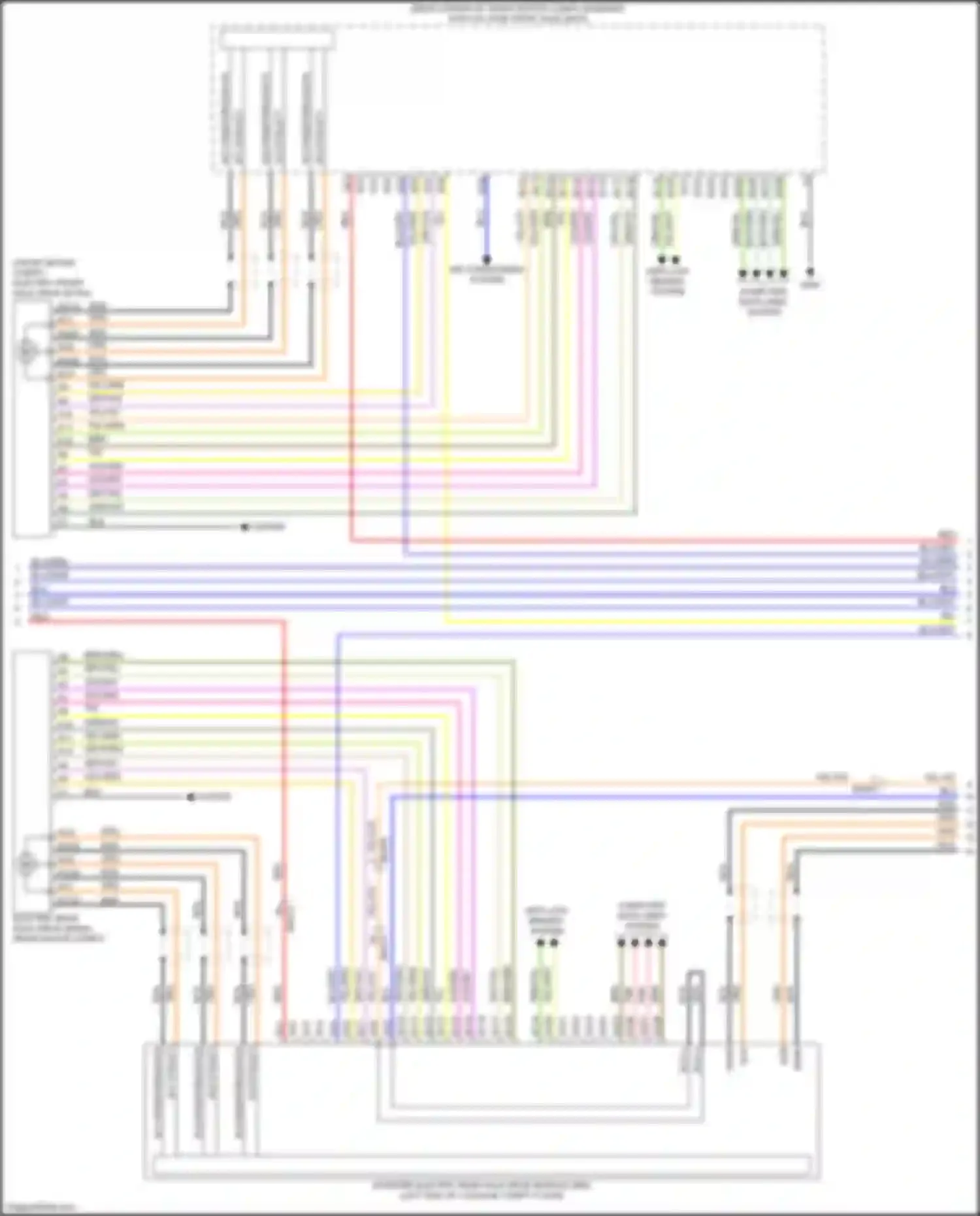 Wiring diagram air conditioning system for Volvo XC40 I facelift (2022-2024) (5 of 6)