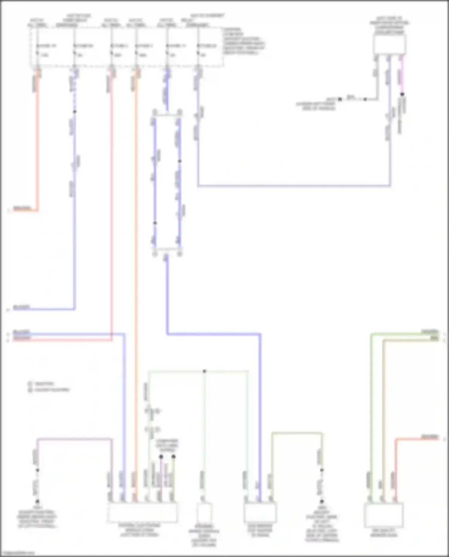 Wiring diagram blk for Volvo XC40 I facelift (2022-2024) (41 of 75)