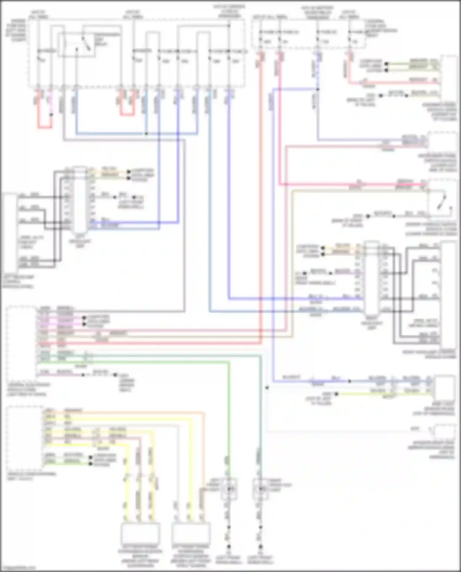 Wiring diagram blk for Volvo XC40 I facelift (2022-2024) (48 of 75)