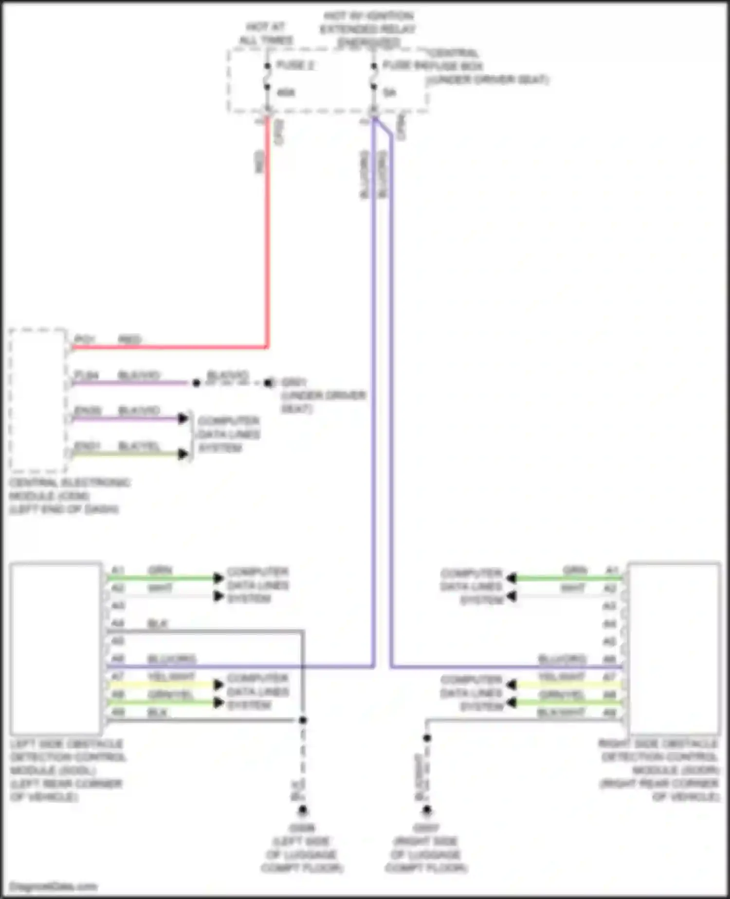 Wiring diagram blk/wht for Volvo XC40 I facelift (2022-2024) (4 of 41)