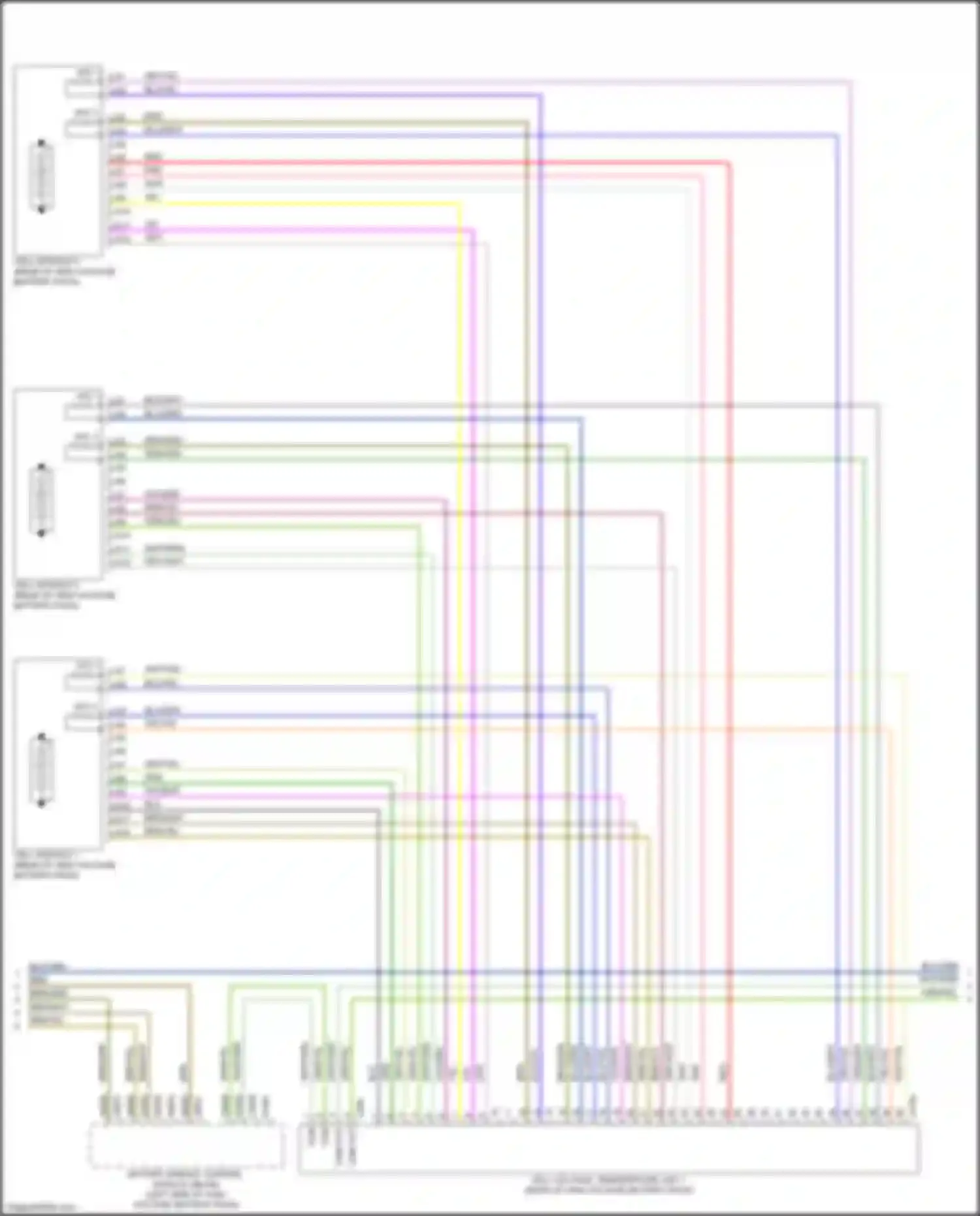 Wiring diagram cell module 2 for Volvo XC40 I facelift (2022-2024) (1 of 1)