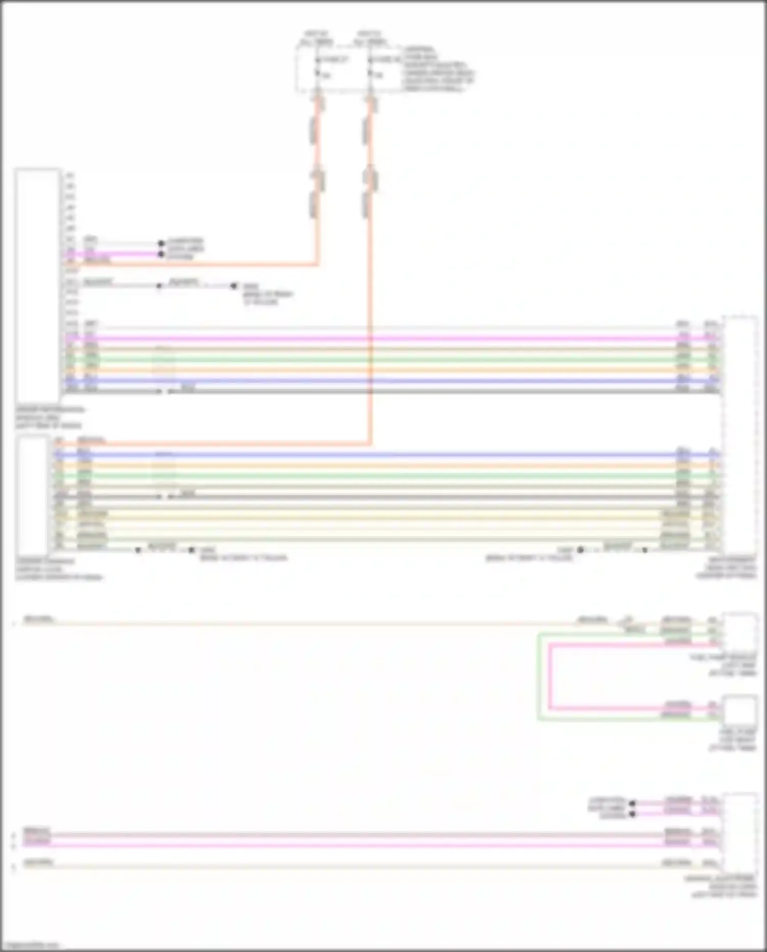 Wiring diagram central fuse box for Volvo XC40 I facelift (2022-2024) (34 of 44)