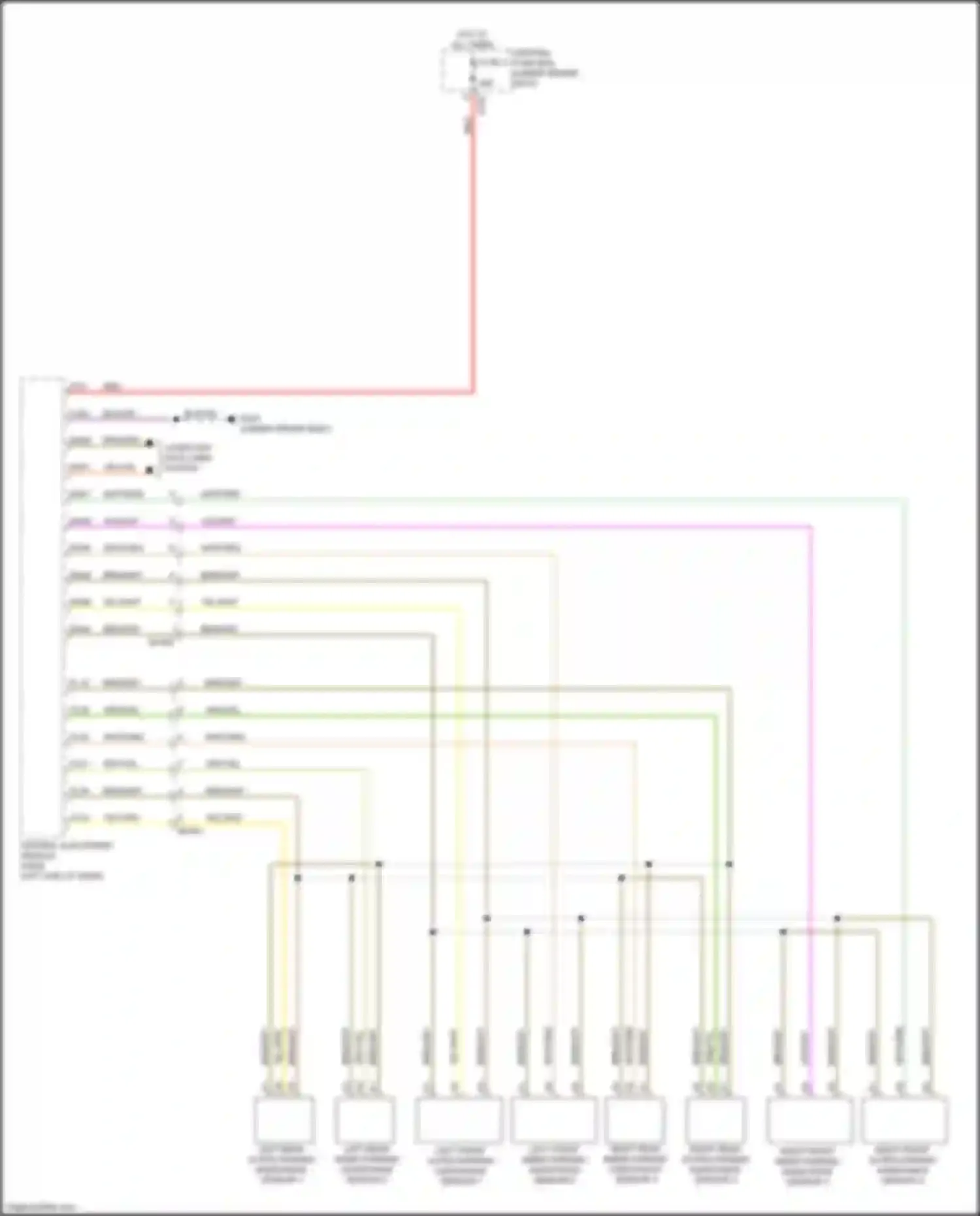 Wiring diagram computer data lines system for Volvo XC40 I facelift (2022-2024) (18 of 54)