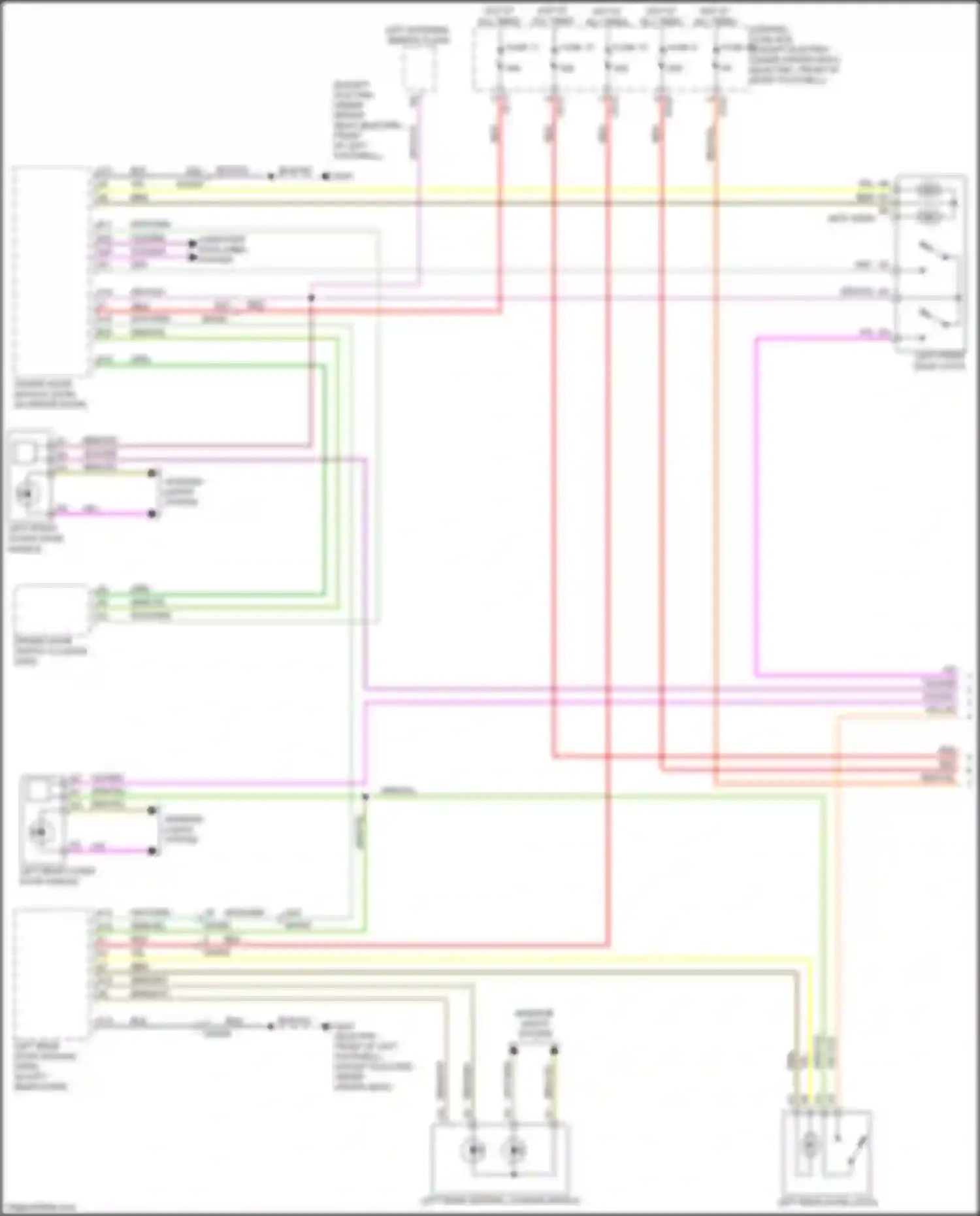 Wiring diagram computer data lines system for Volvo XC40 I facelift (2022-2024) (2 of 54)