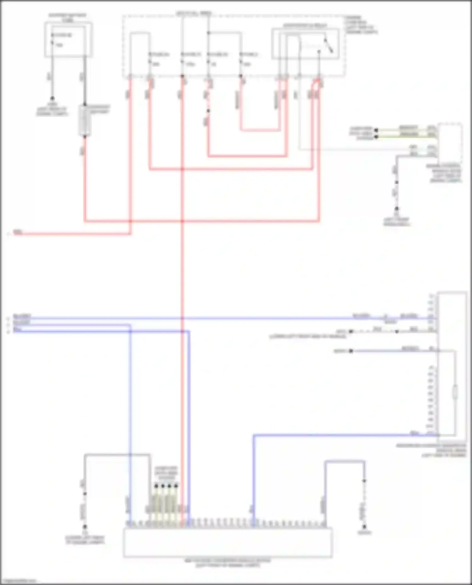 Wiring diagram engine fuse box for Volvo XC40 I facelift (2022-2024) (28 of 37)