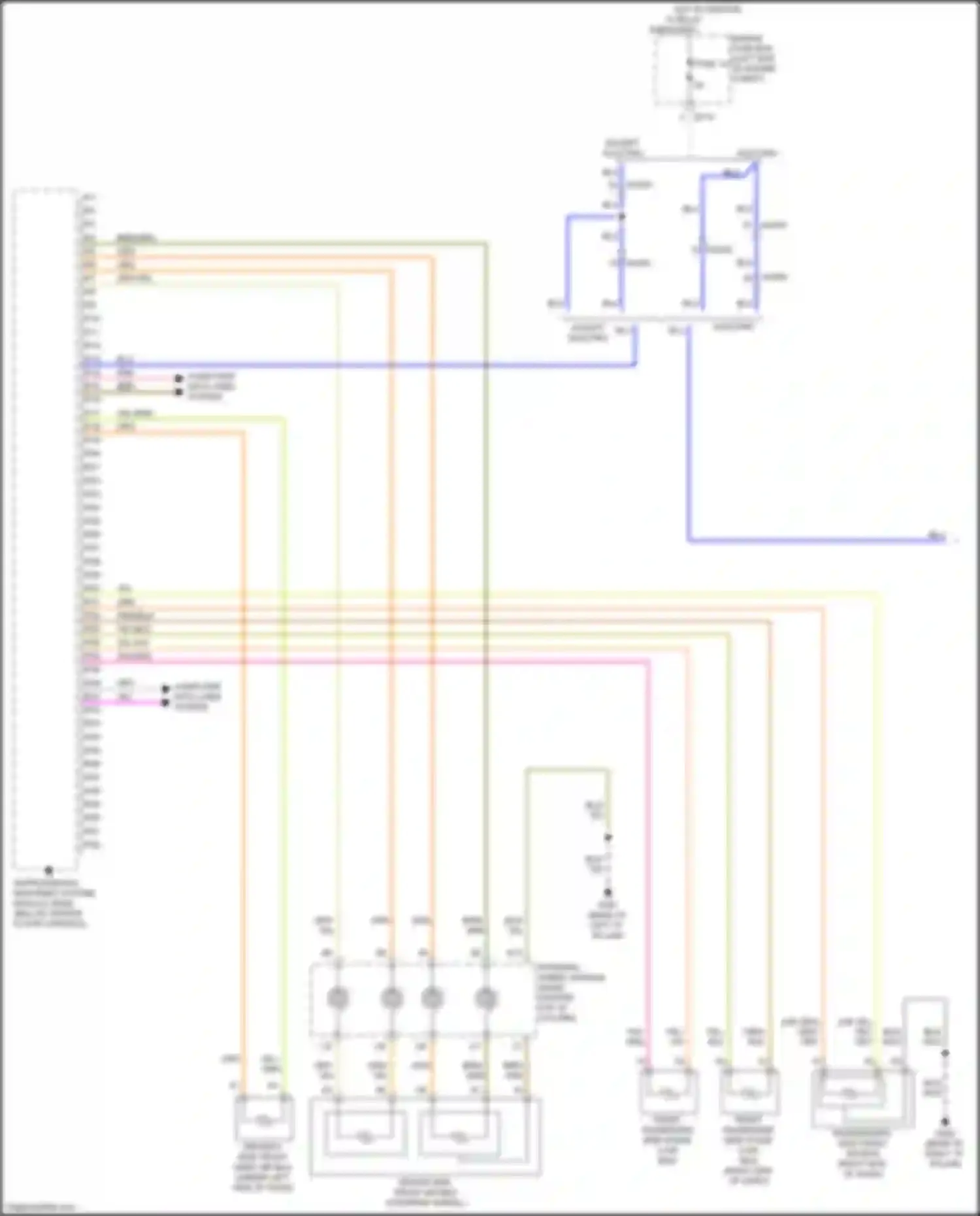 Wiring diagram engine fuse box for Volvo XC40 I facelift (2022-2024) (19 of 37)
