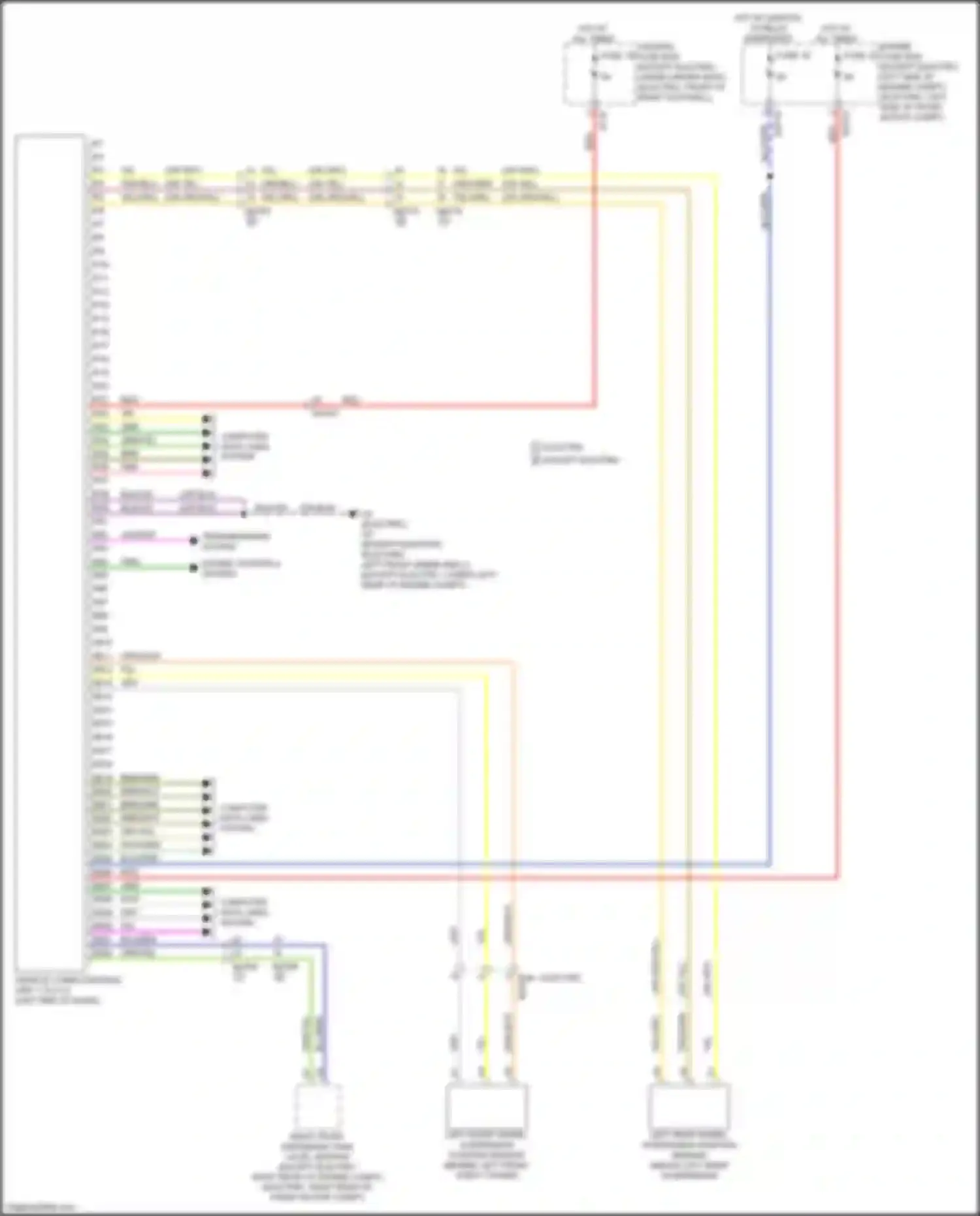 Wiring diagram engine fuse box for Volvo XC40 I facelift (2022-2024) (15 of 37)