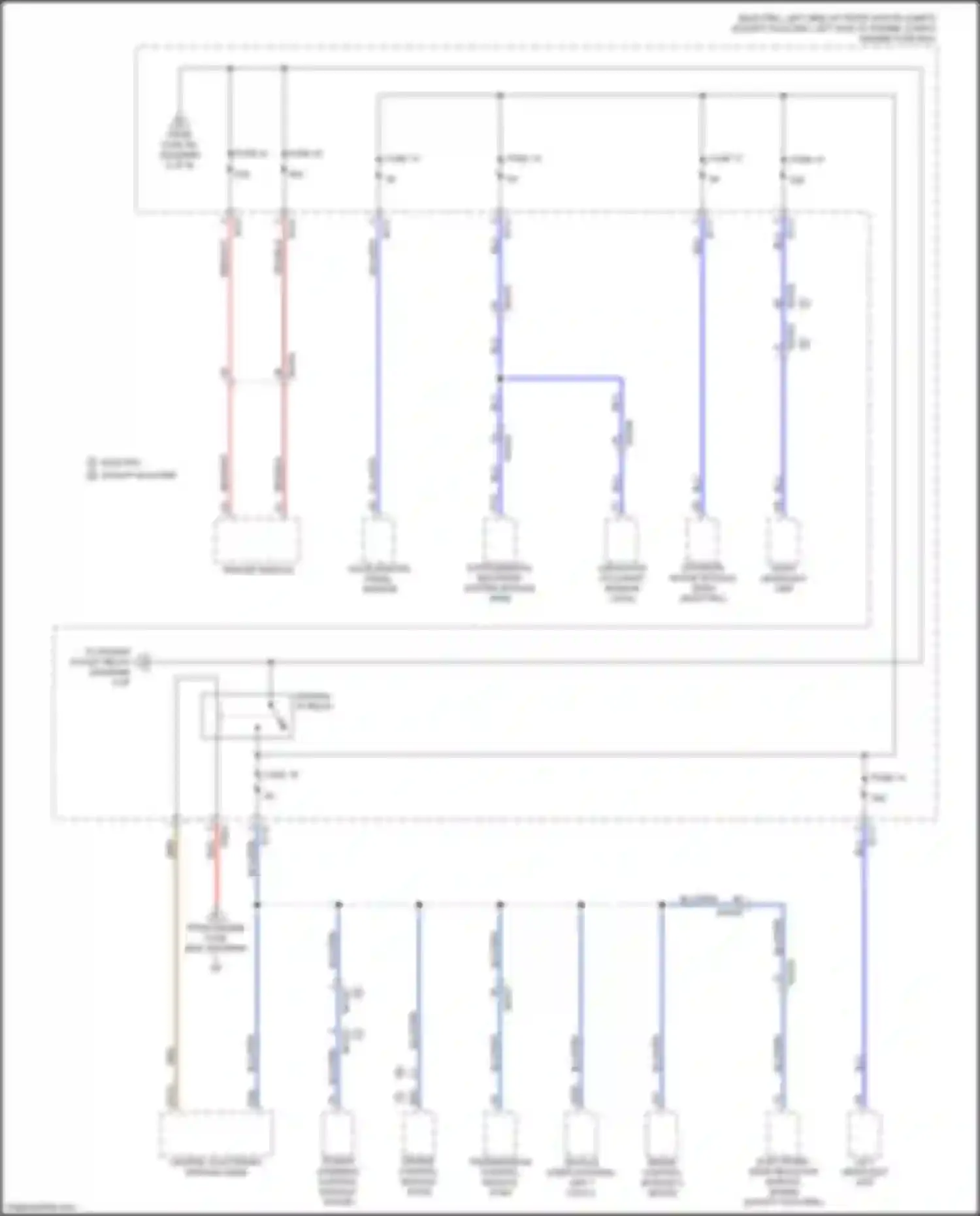 Wiring diagram fuse 14 for Volvo XC40 I facelift (2022-2024) (1 of 3)