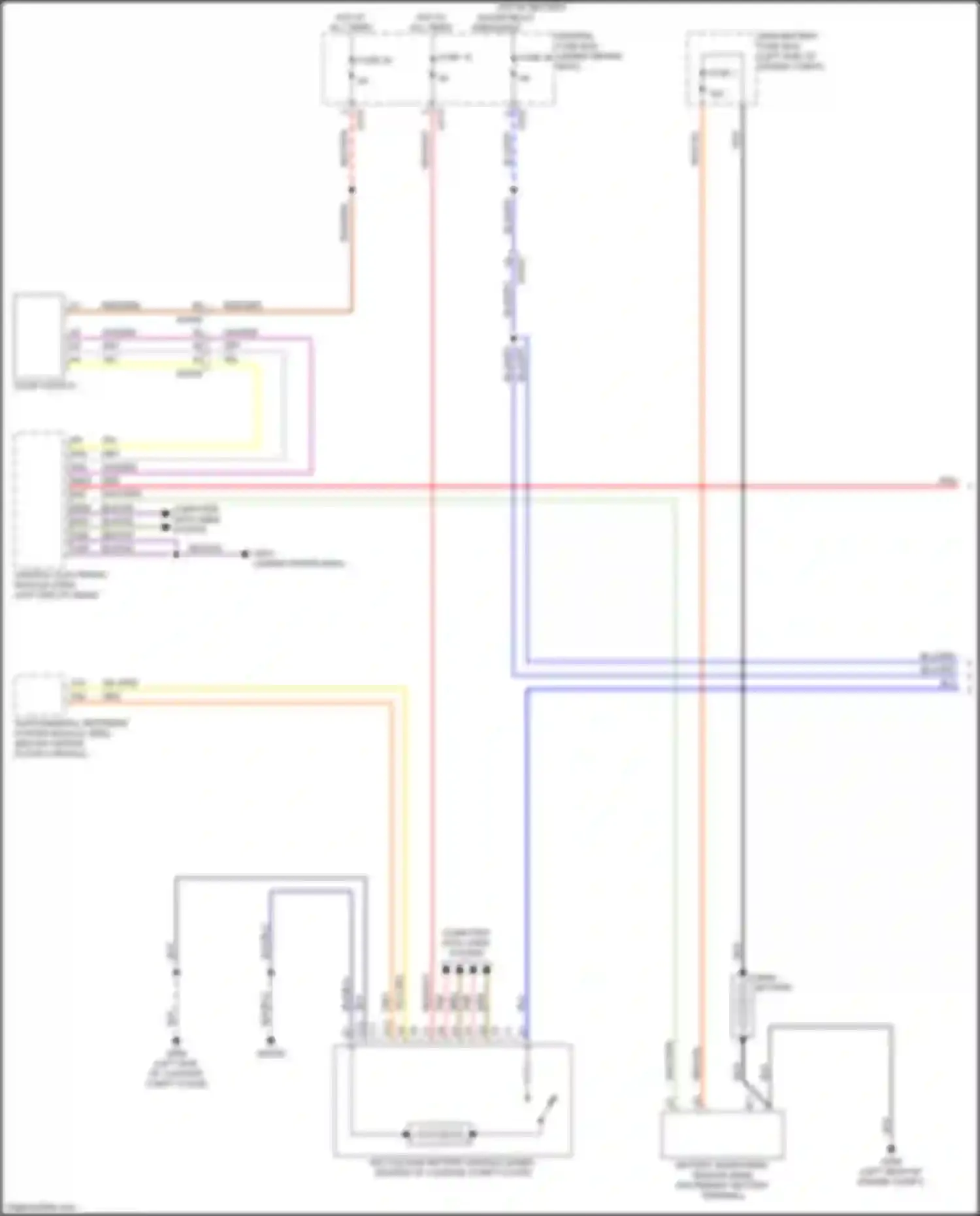 Wiring diagram fuse 15 for Volvo XC40 I facelift (2022-2024) (5 of 8)