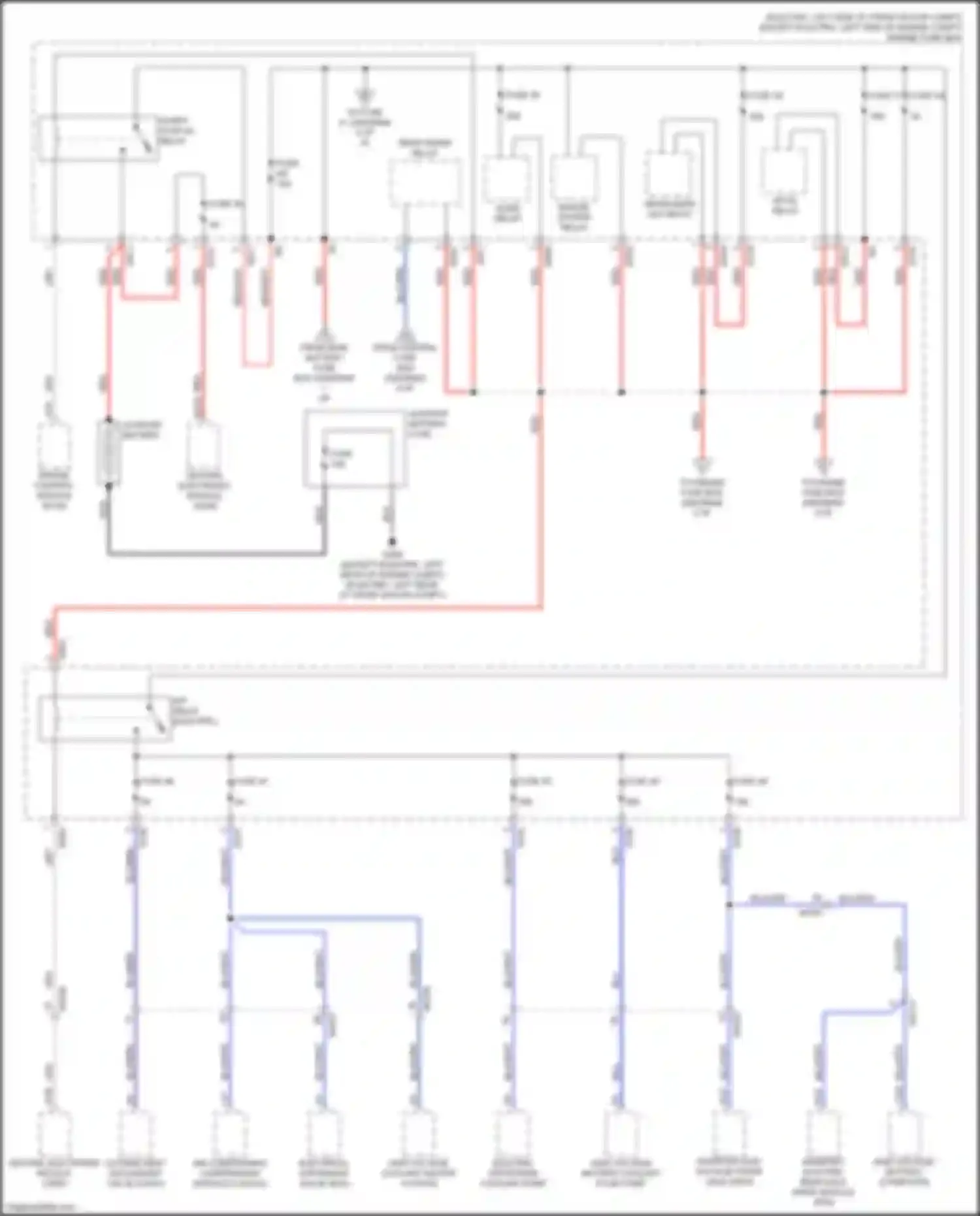 Wiring diagram fuse 46 for Volvo XC40 I facelift (2022-2024) (2 of 3)