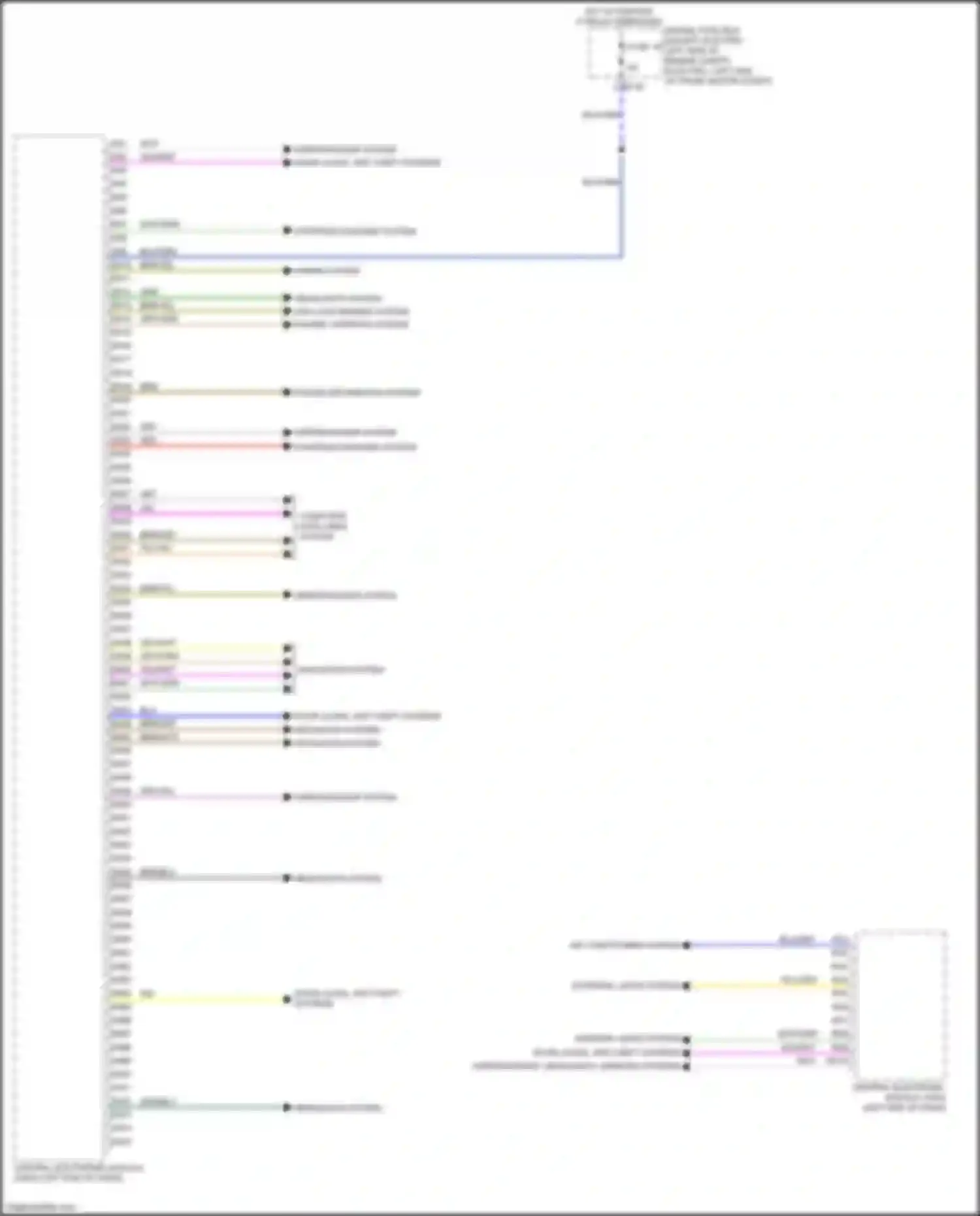 Wiring diagram grn/blu for Volvo XC40 I facelift (2022-2024) (1 of 5)