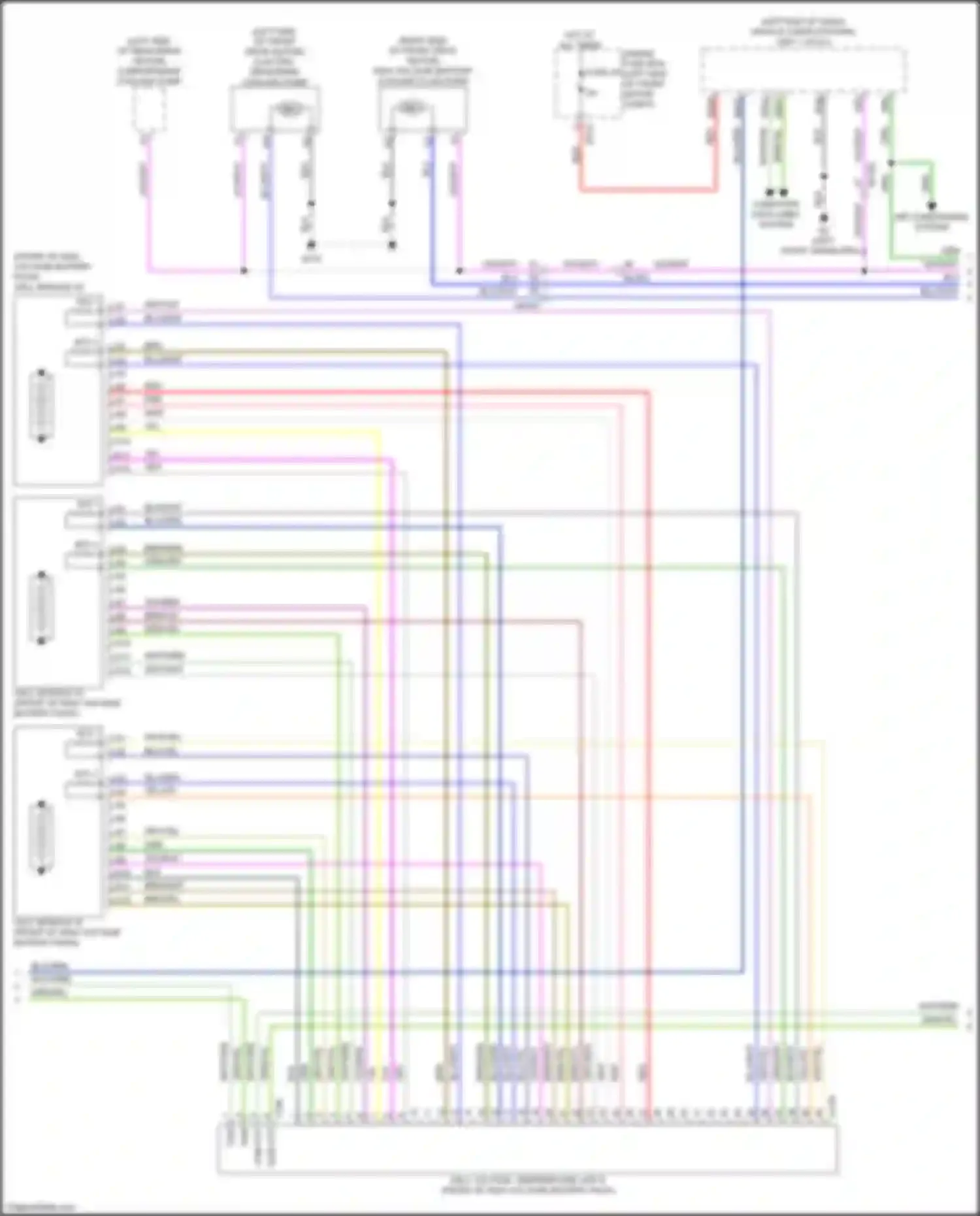 Wiring diagram high voltage battery coolant fluid pump for Volvo XC40 I facelift (2022-2024) (6 of 6)