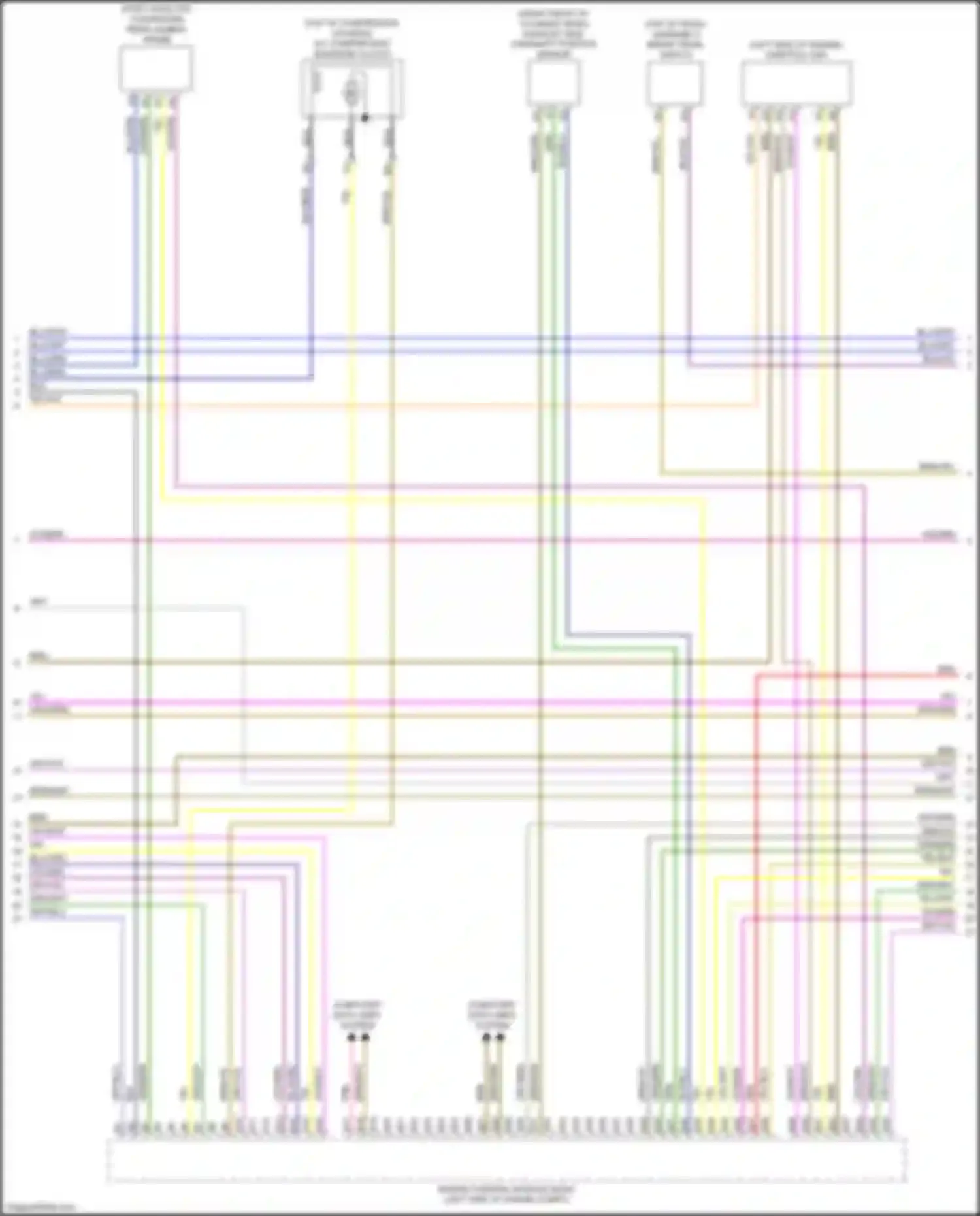 Wiring diagram red for Volvo XC40 I facelift (2022-2024) (56 of 71)