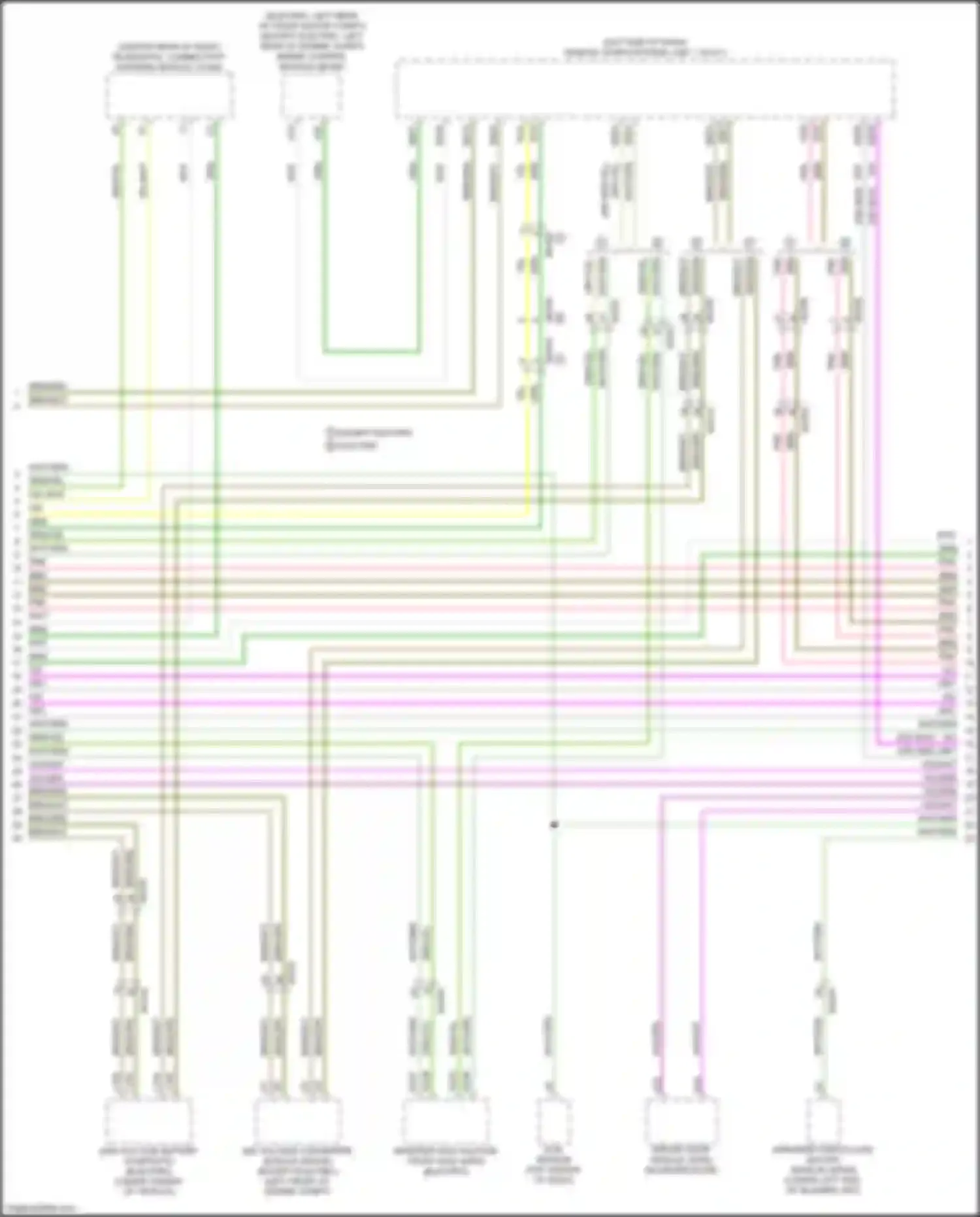 Wiring diagram sun sensor for Volvo XC40 I facelift (2022-2024) (3 of 6)