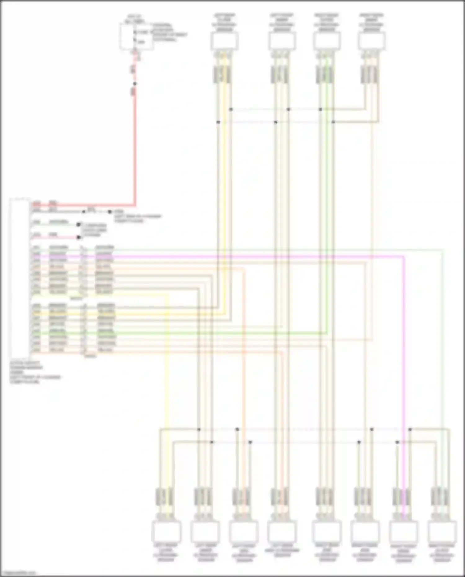 Wiring diagram yel/org for Volvo XC40 I facelift (2022-2024) (7 of 36)