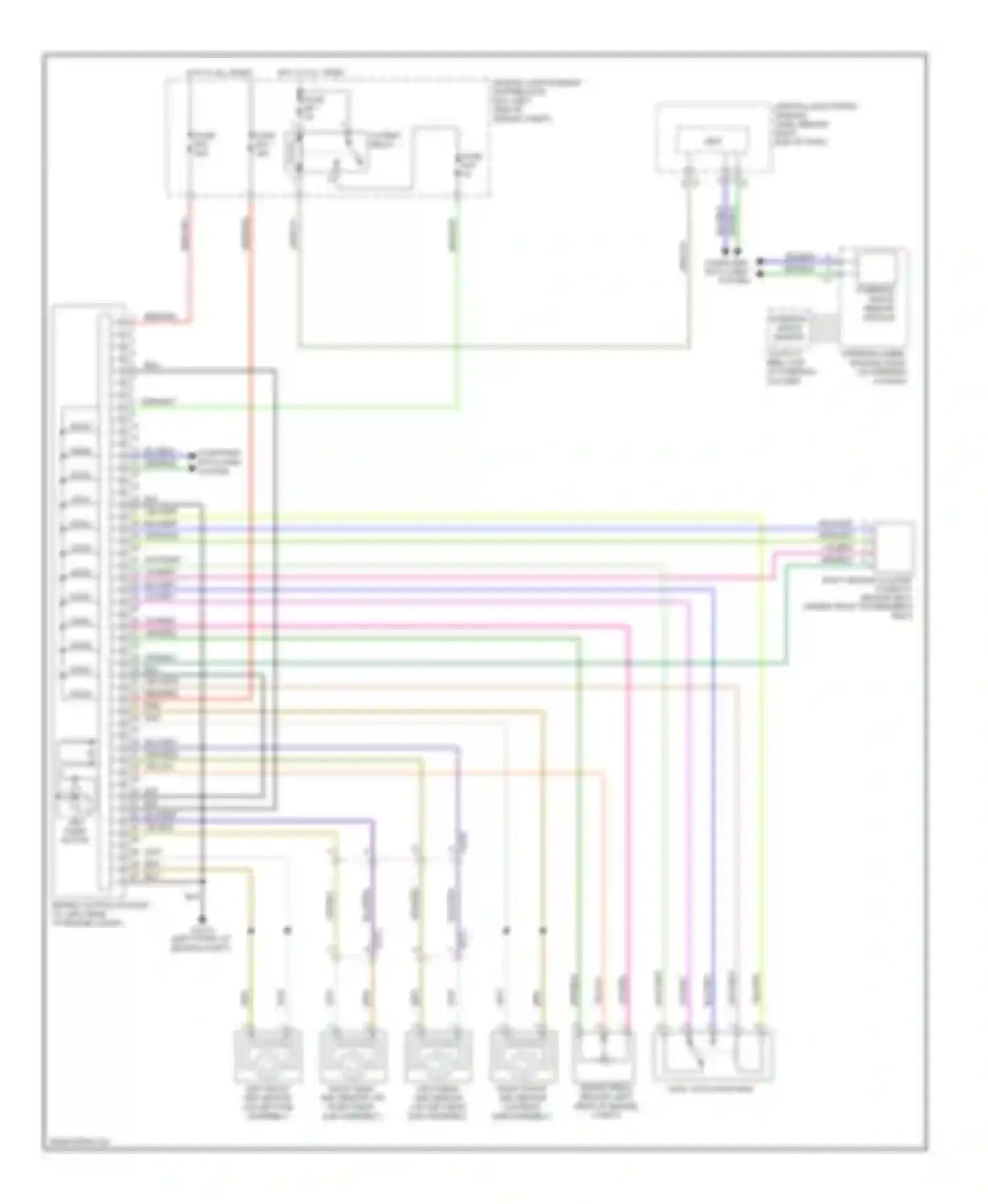 XC60 Volvo I (2008-2013): Anti-lock brakes circuit