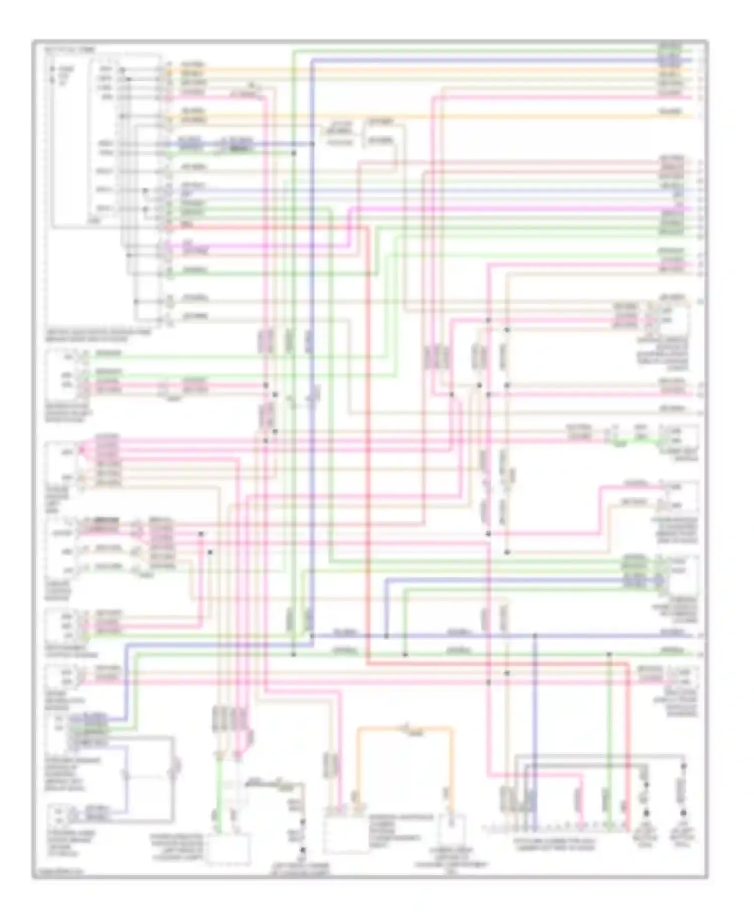 XC60 Volvo I (2008-2013): Computer data lines circuit (1 of 3)
