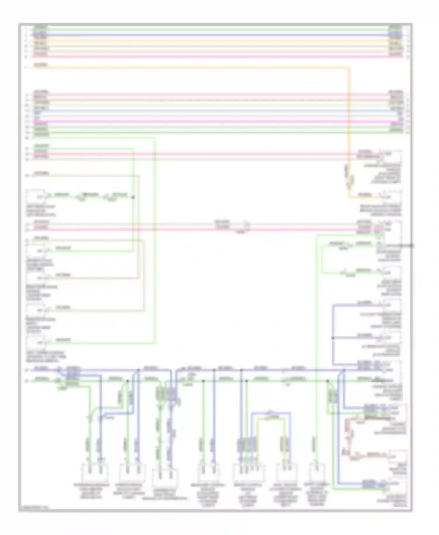 XC60 Volvo I (2008-2013): Computer data lines circuit (2 of 3)