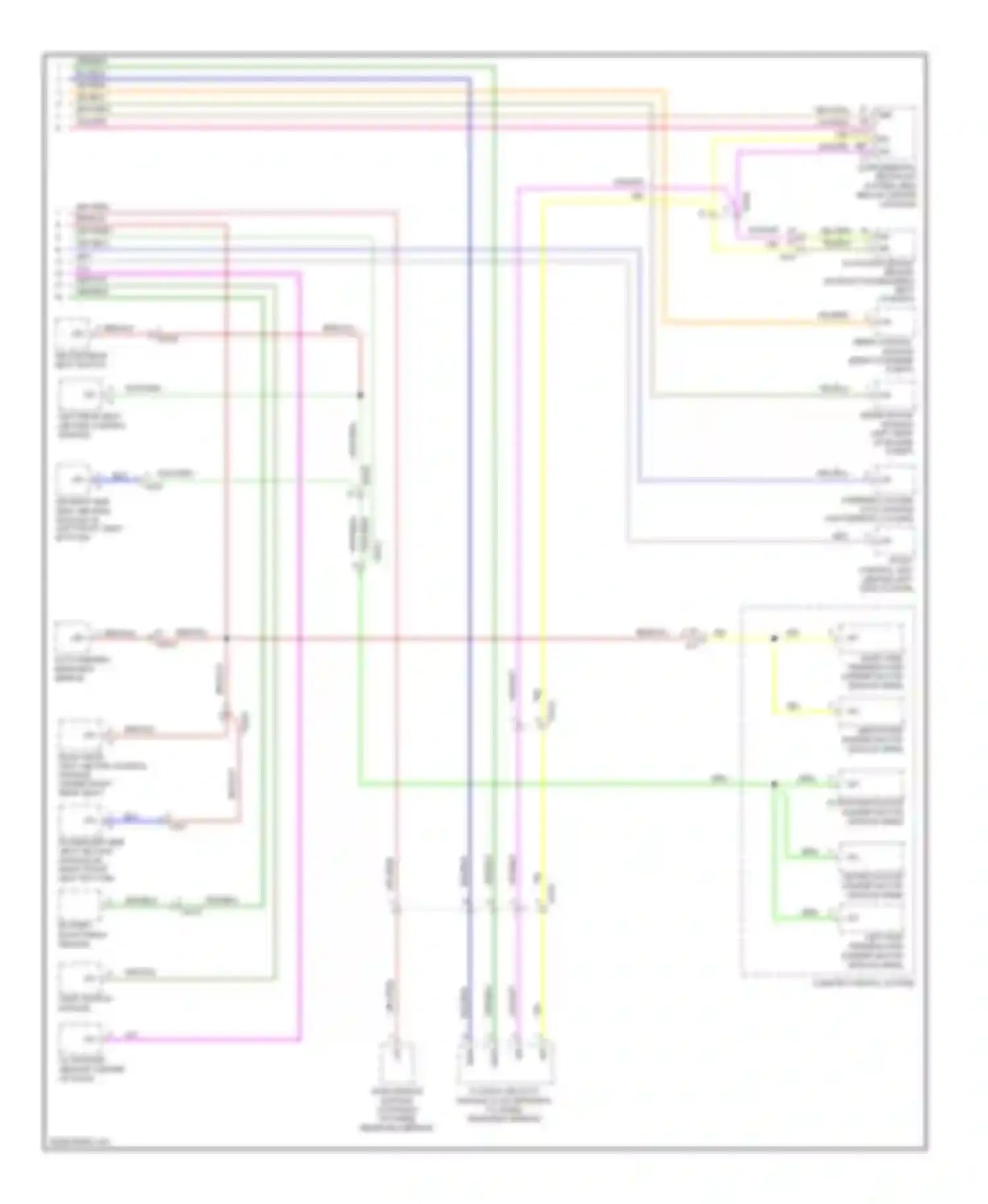 XC60 Volvo I (2008-2013): Computer data lines circuit (3 of 3)